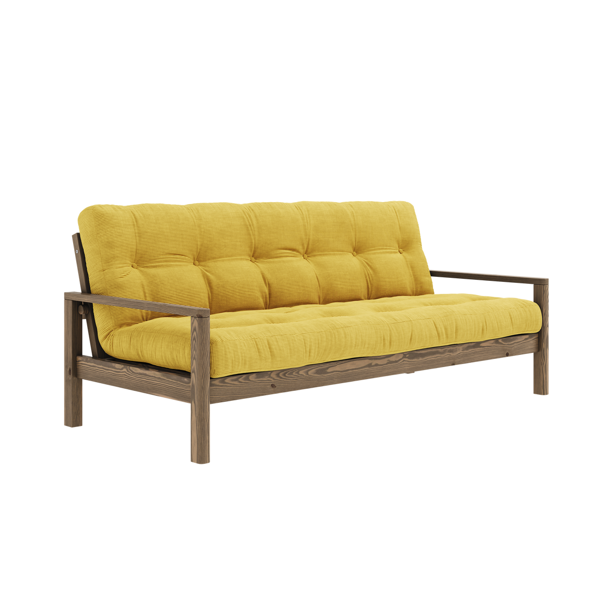KNOB CAROB BROWN W. 5-LAYER MIXED MATTRESS HONEY