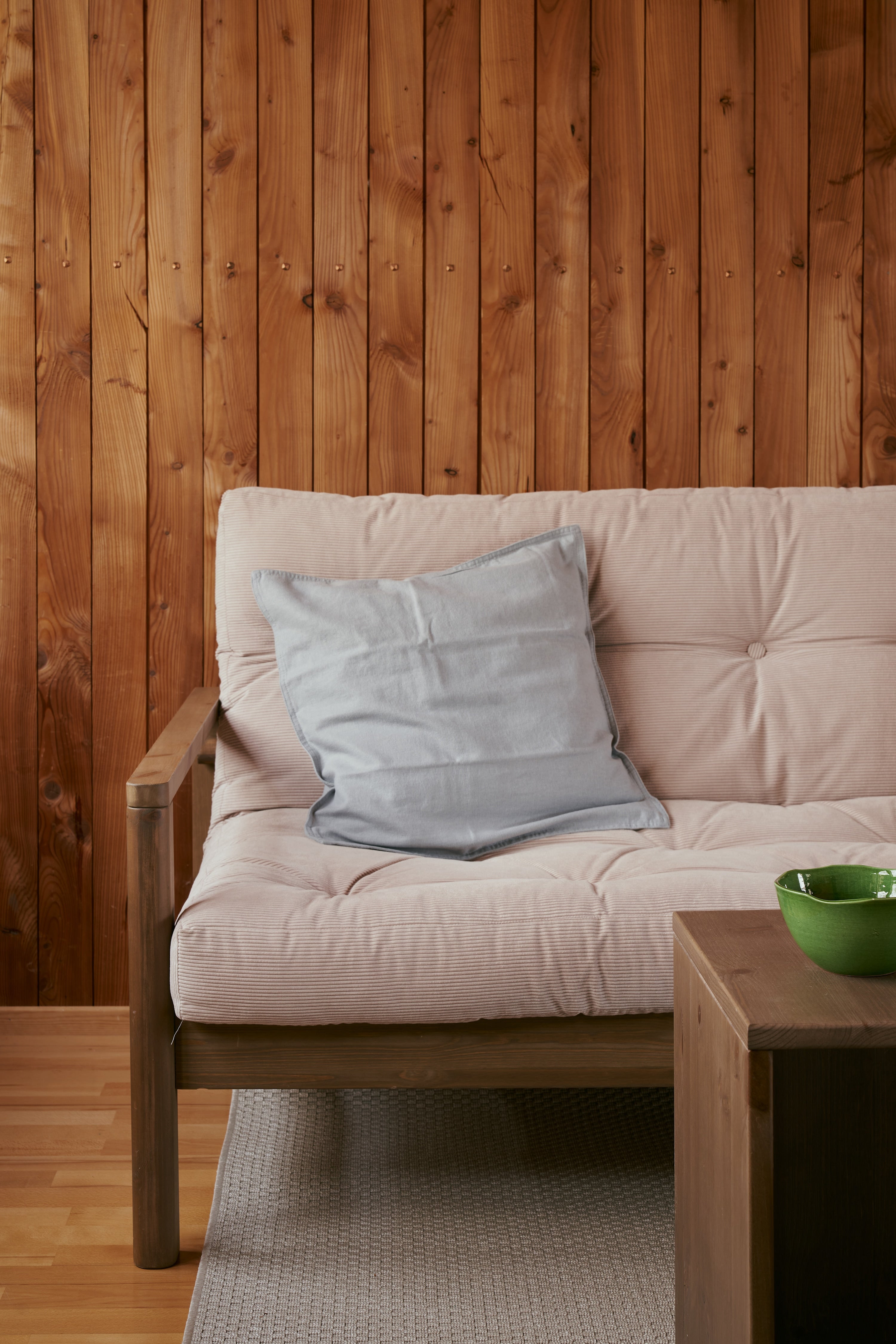 KNOB CAROB BROWN W. 5-LAYER MIXED MATTRESS CLAY BROWN