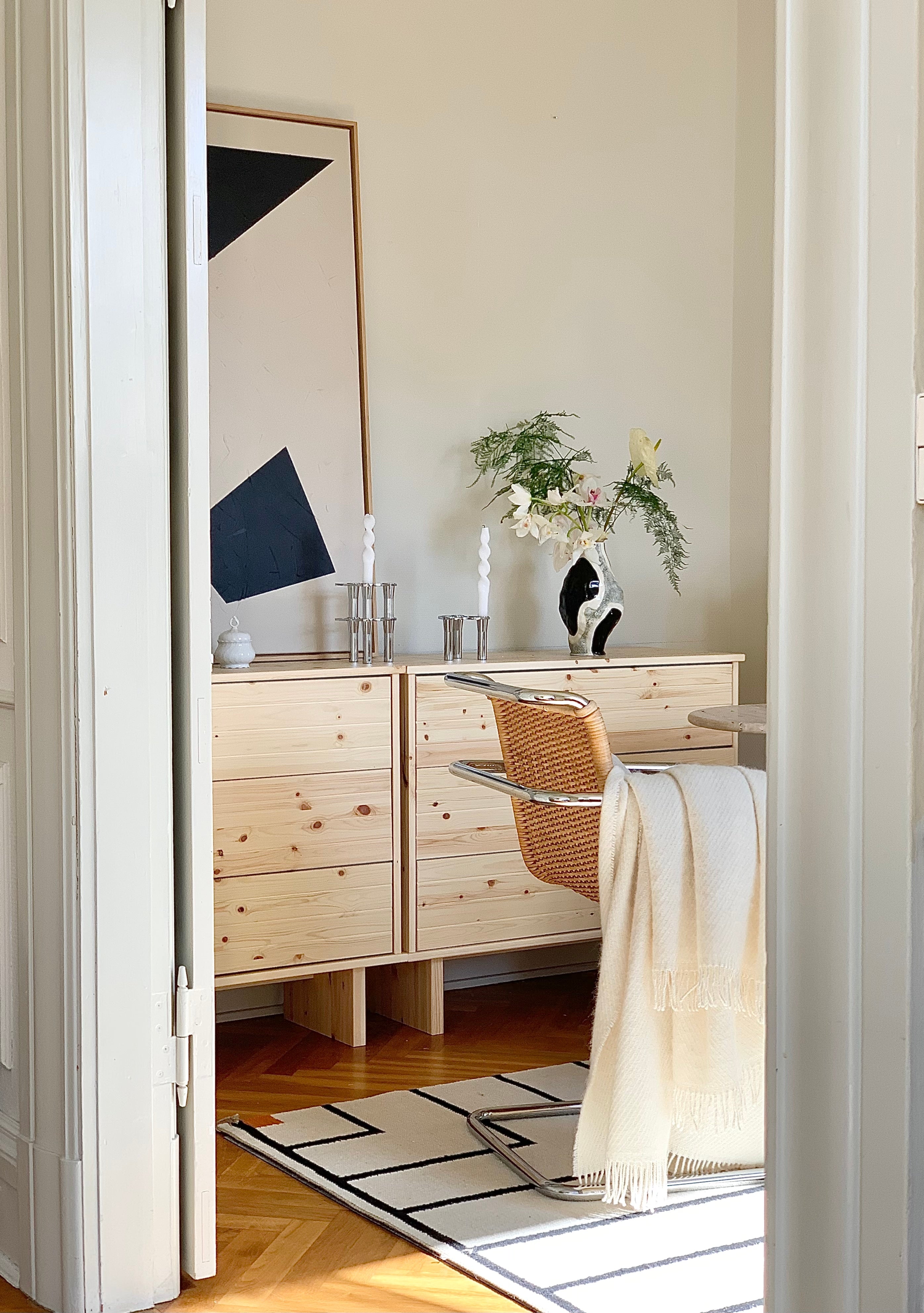 KOMMO DRESSER CLEAR LACQUERED