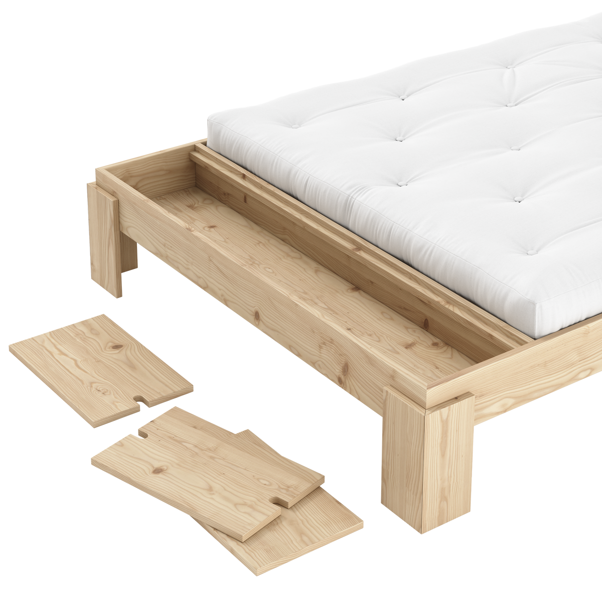 LAYERS BED BENCH CLEAR 160 X 200