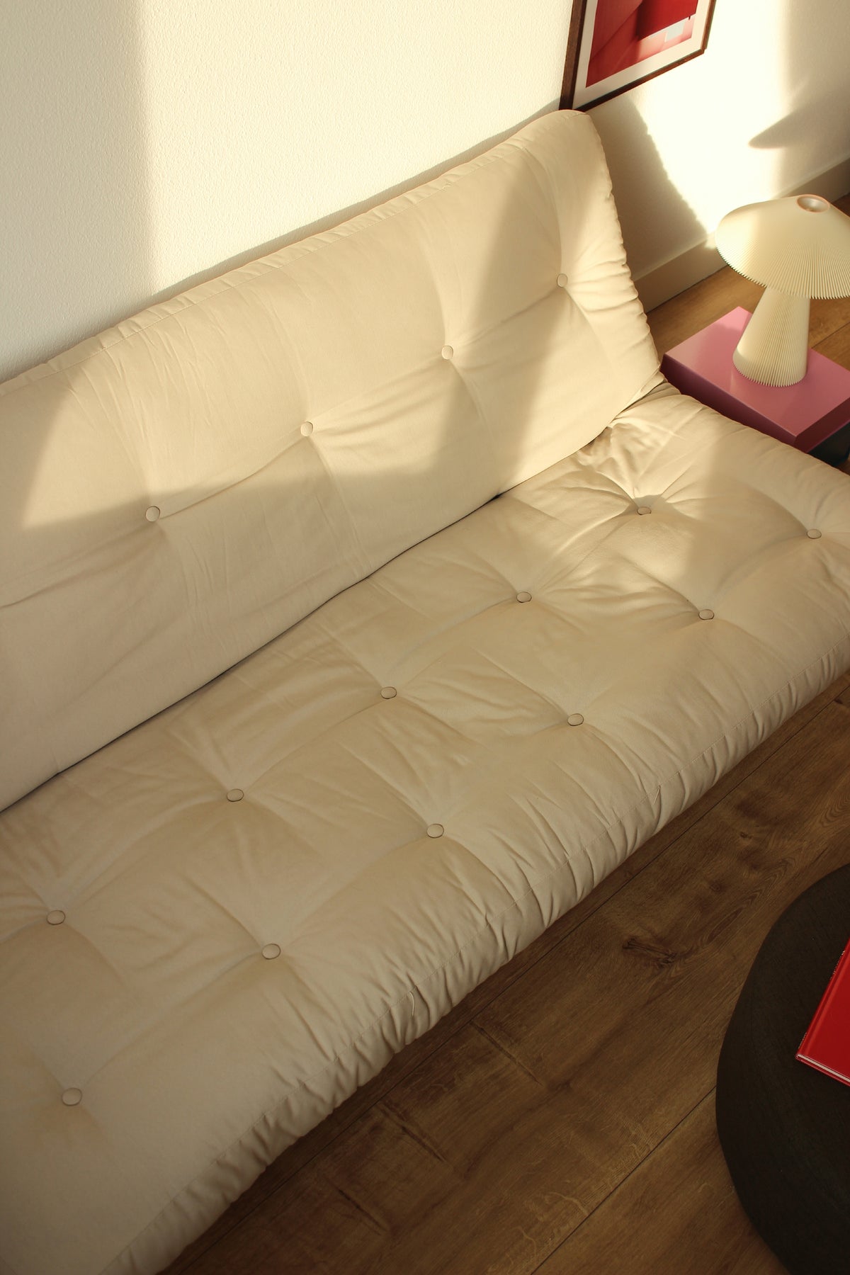 LEAN RAW 130 X 200 W. ALPHA MATTRESS FUDGE BROWN