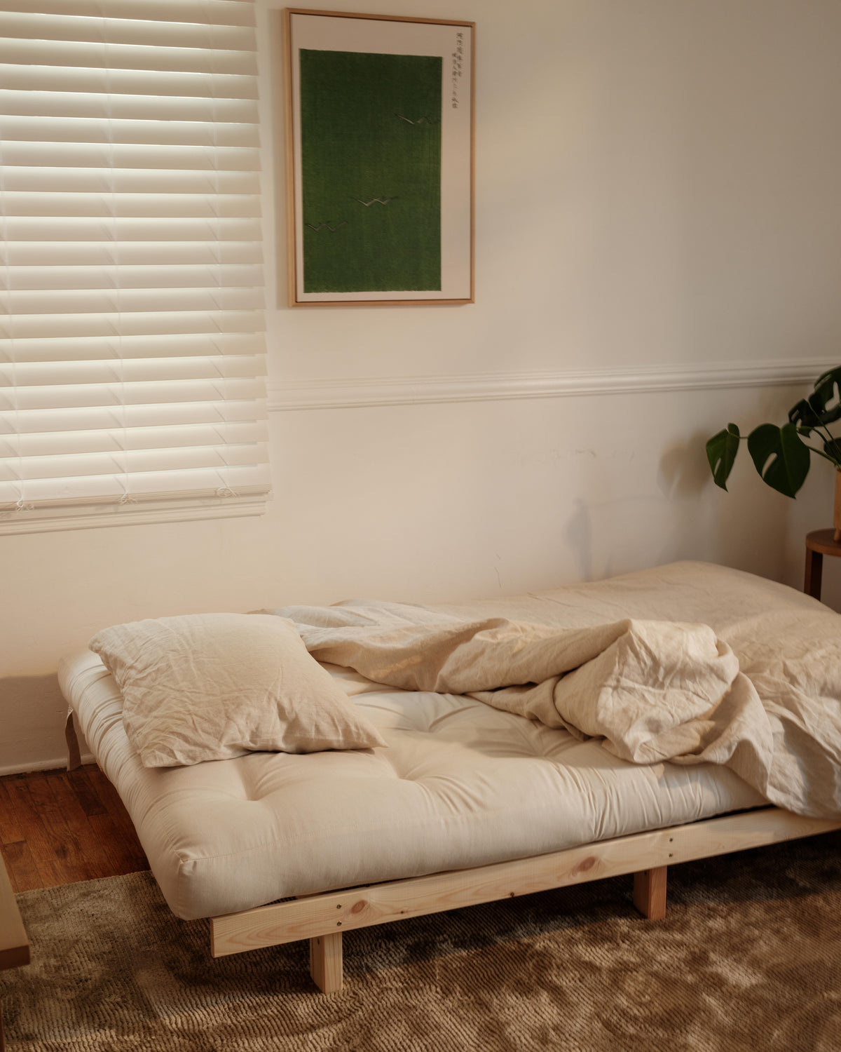 LEAN RAW 130 X 190 W. 5-LAYER MIXED MATTRESS LINEN