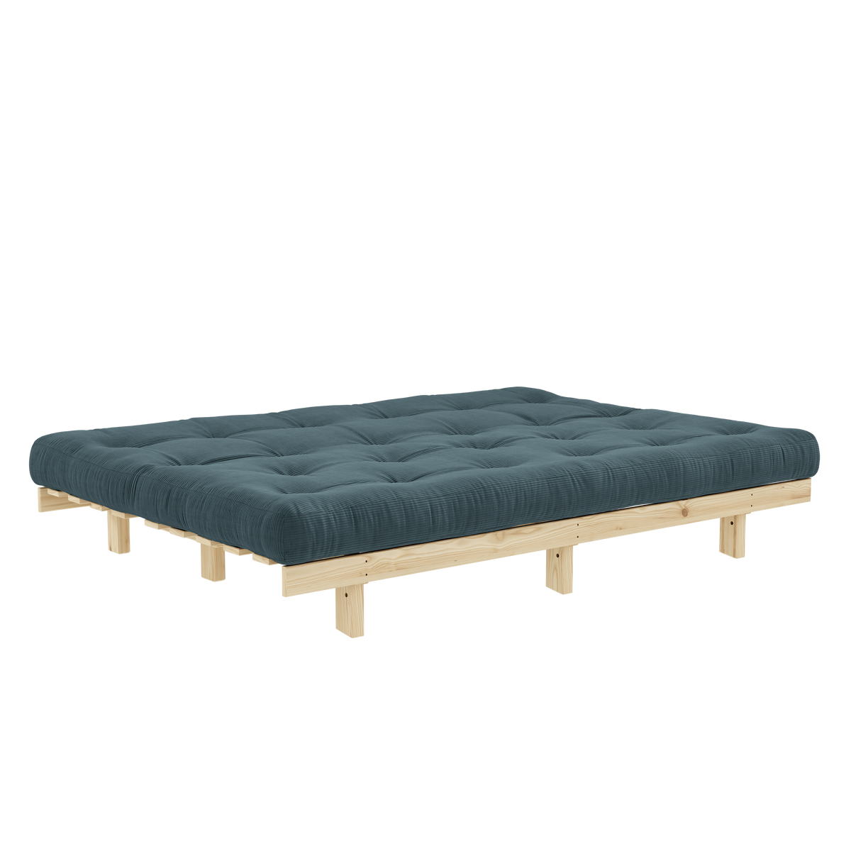 LEAN RAW 130 X 200 W. ALPHA MATTRESS PALE BLUE