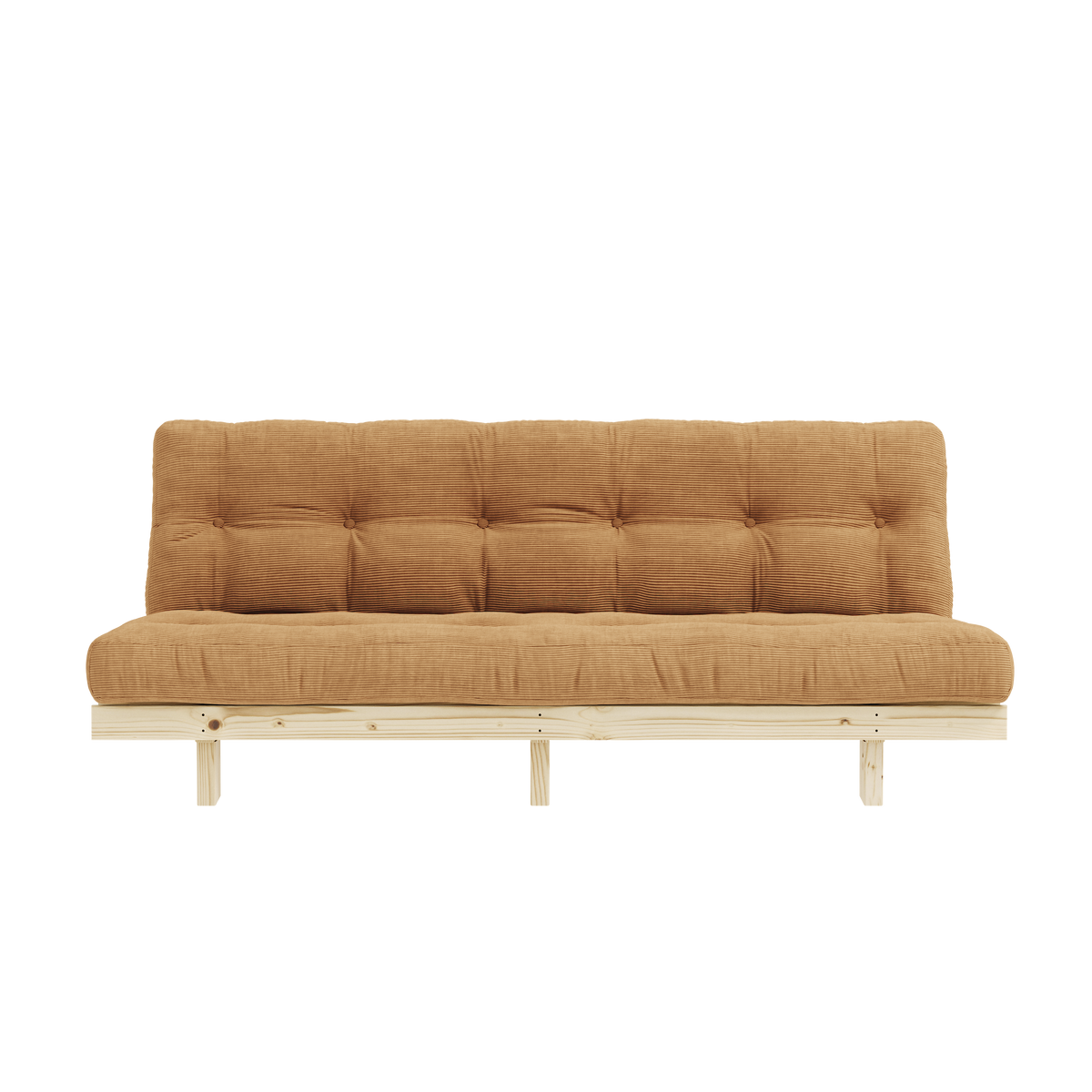 LEAN RAW 130 X 200 W. ALPHA MATTRESS FUDGE BROWN