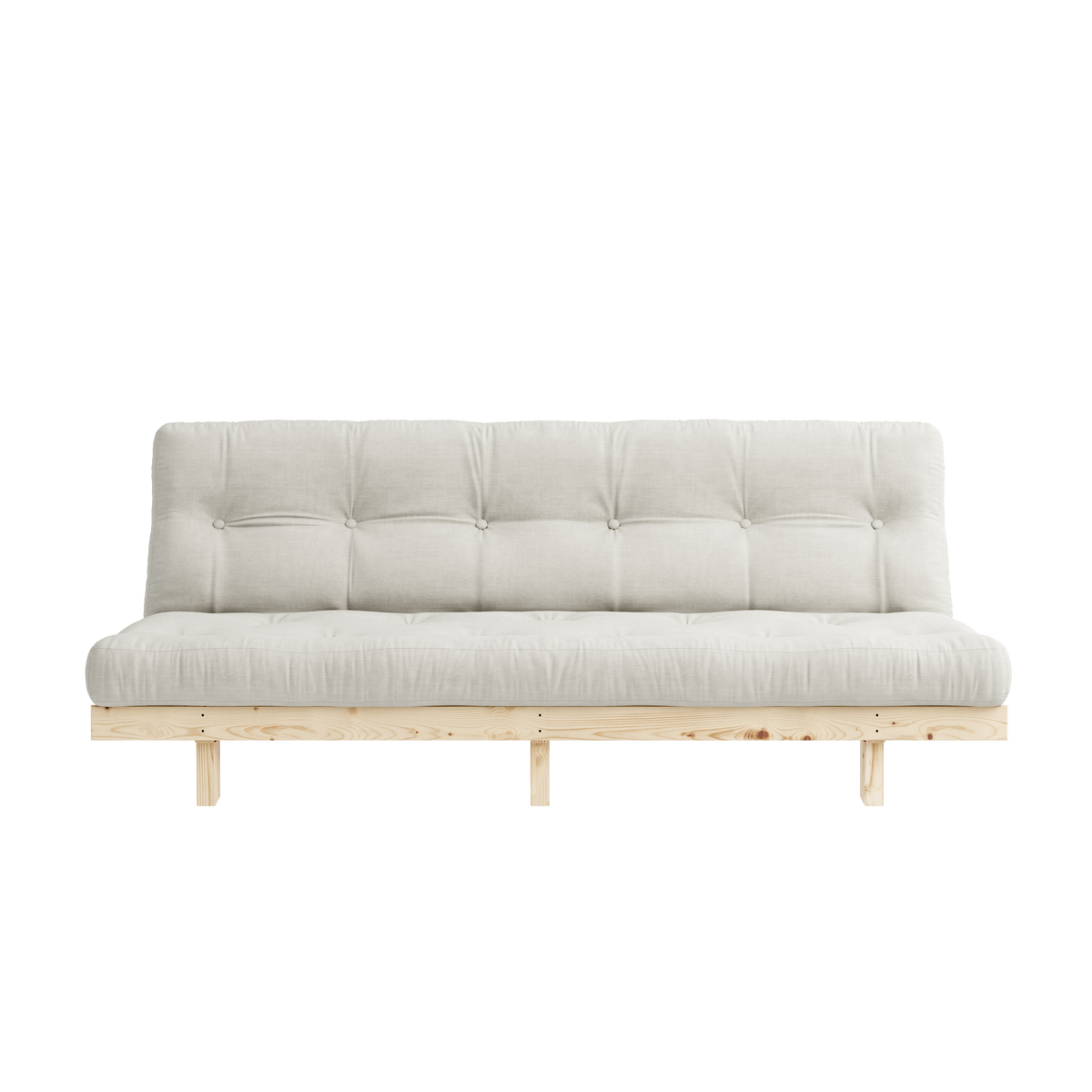 LEAN RAW 130 X 200 W. ALPHA MATTRESS NATURAL
