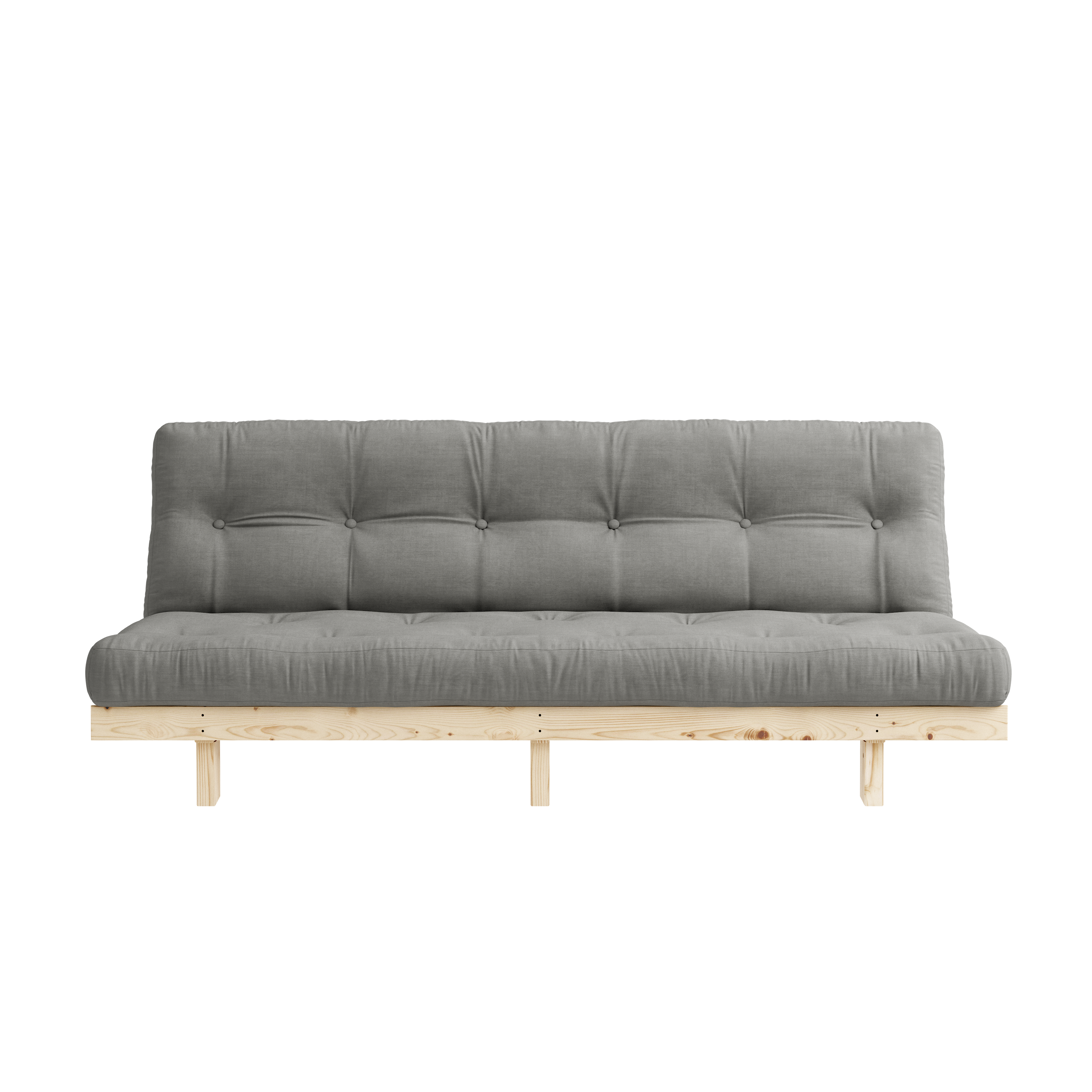 LEAN RAW 130 X 200 W. ALPHA MATTRESS GREY