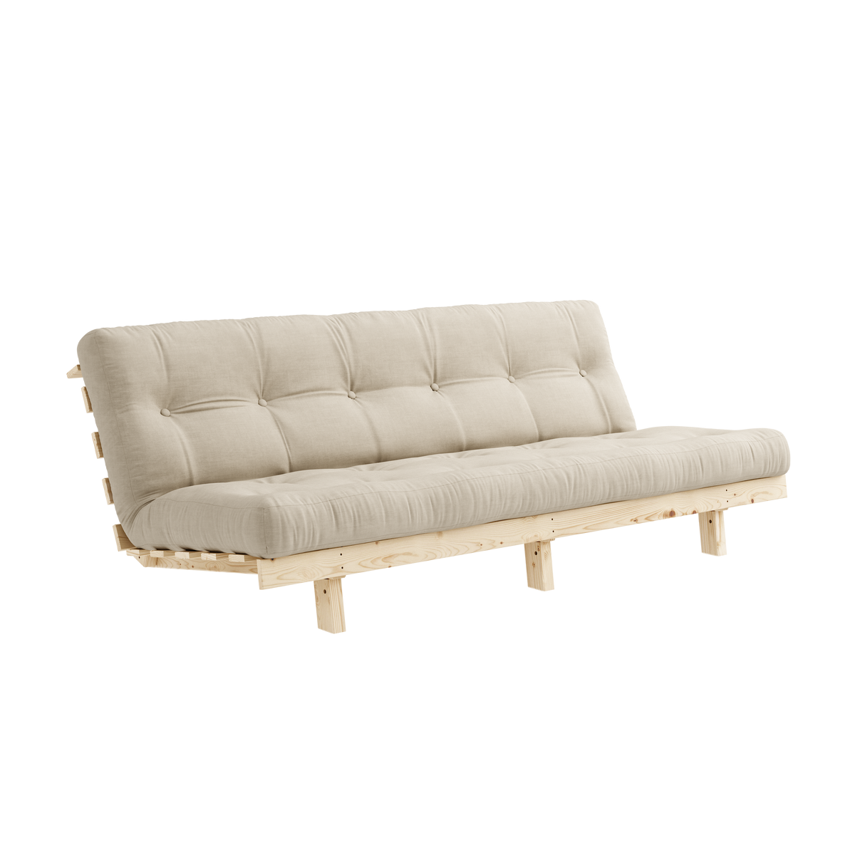 LEAN RAW 130 X 200 W. ALPHA MATTRESS BEIGE