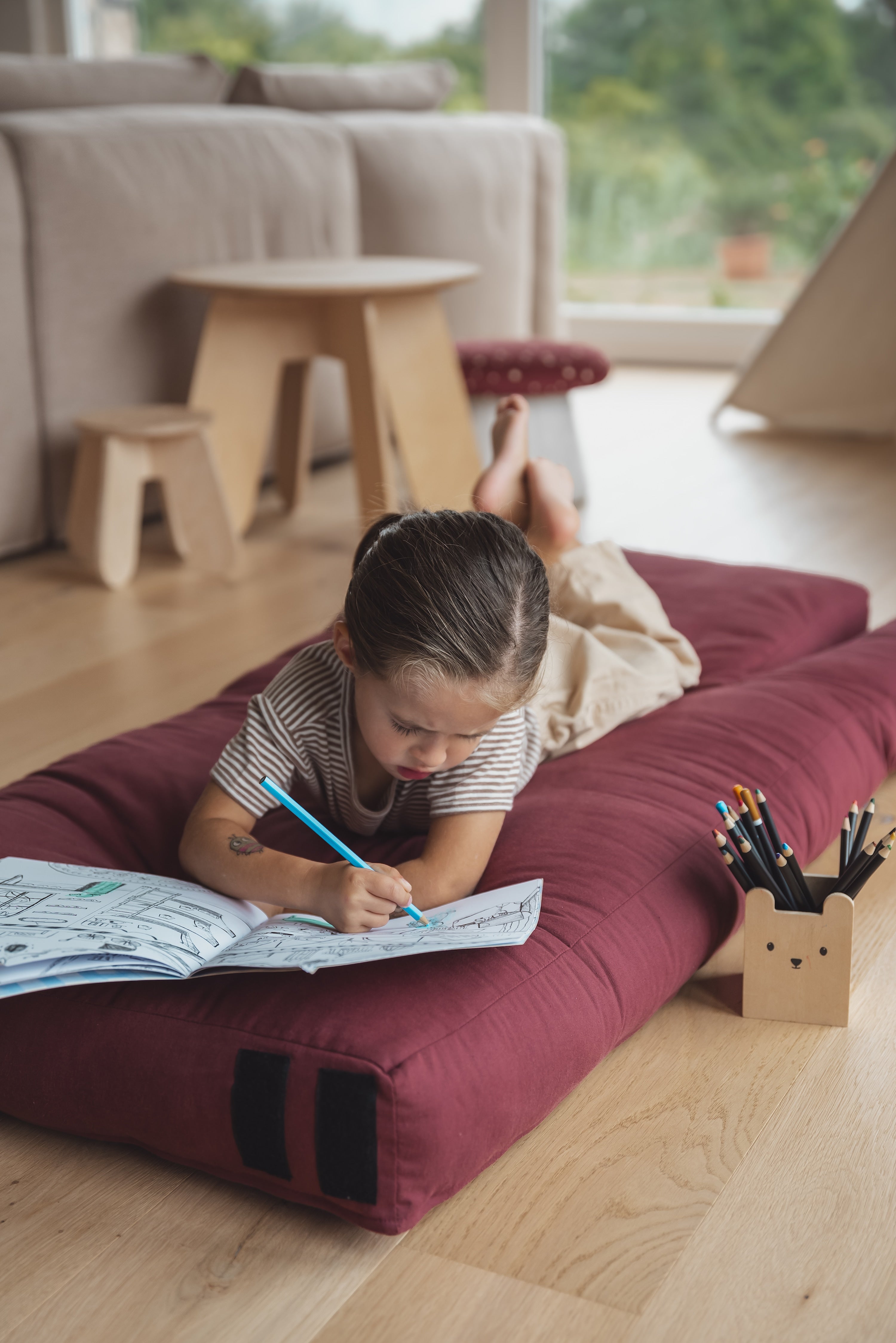 MINI HIPPO CHAIR DARK GREY