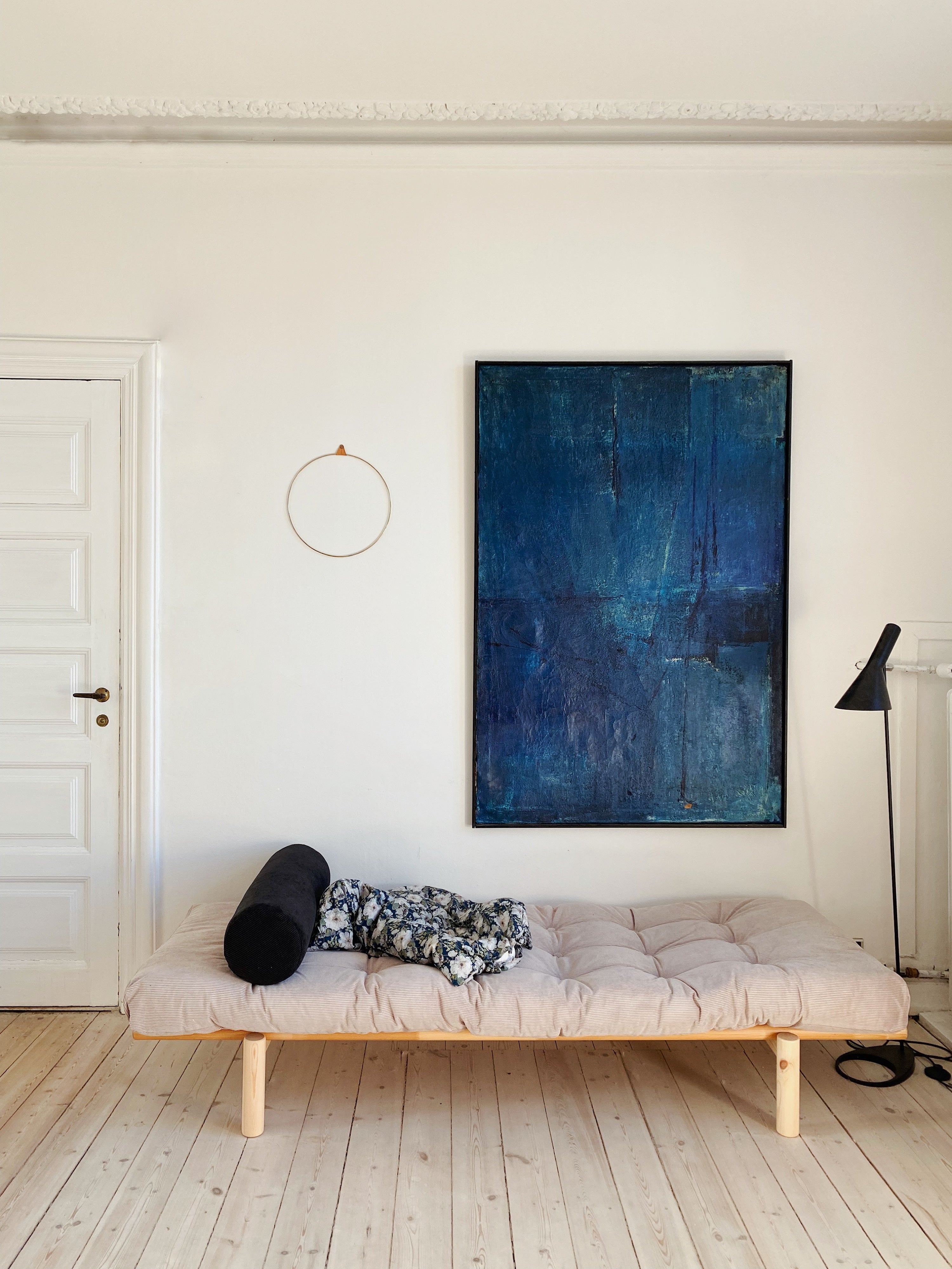 NEXT DAYBED CLEAR LACQUERED W. 4-LAYER MIXED MATTRESS SORBET PINK