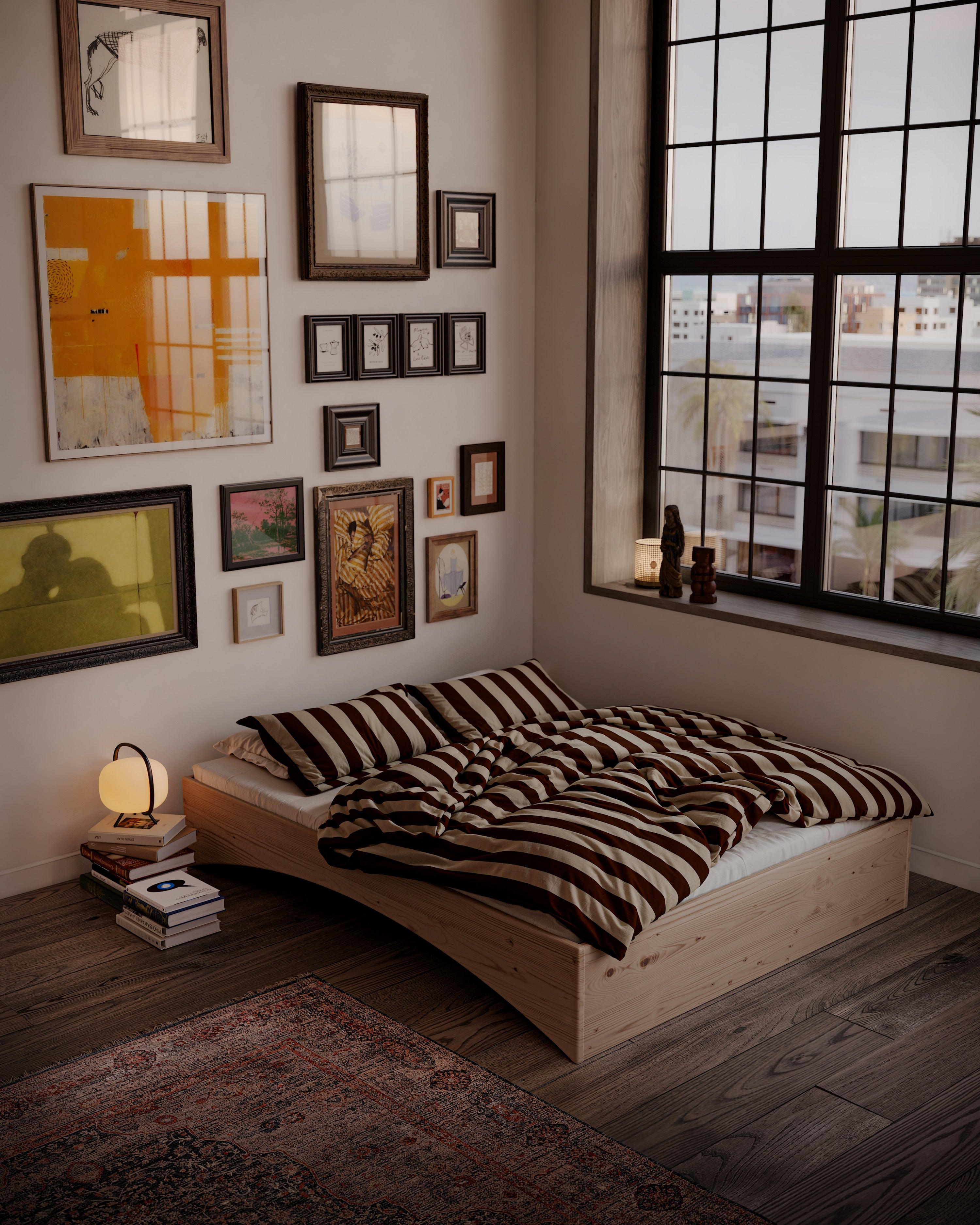 ORBIT BED RAW 160 X 200