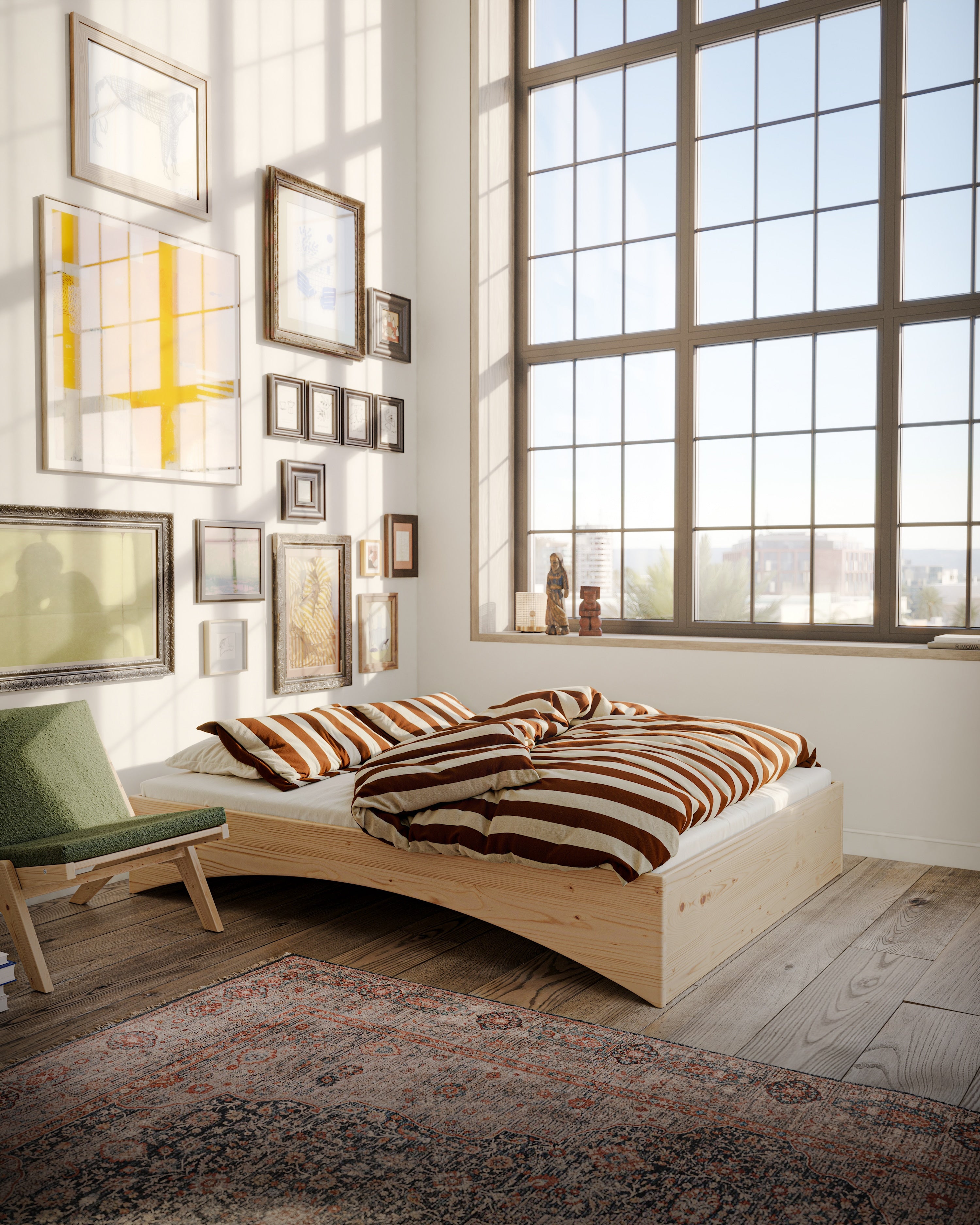 ORBIT BED RAW 180 X 200