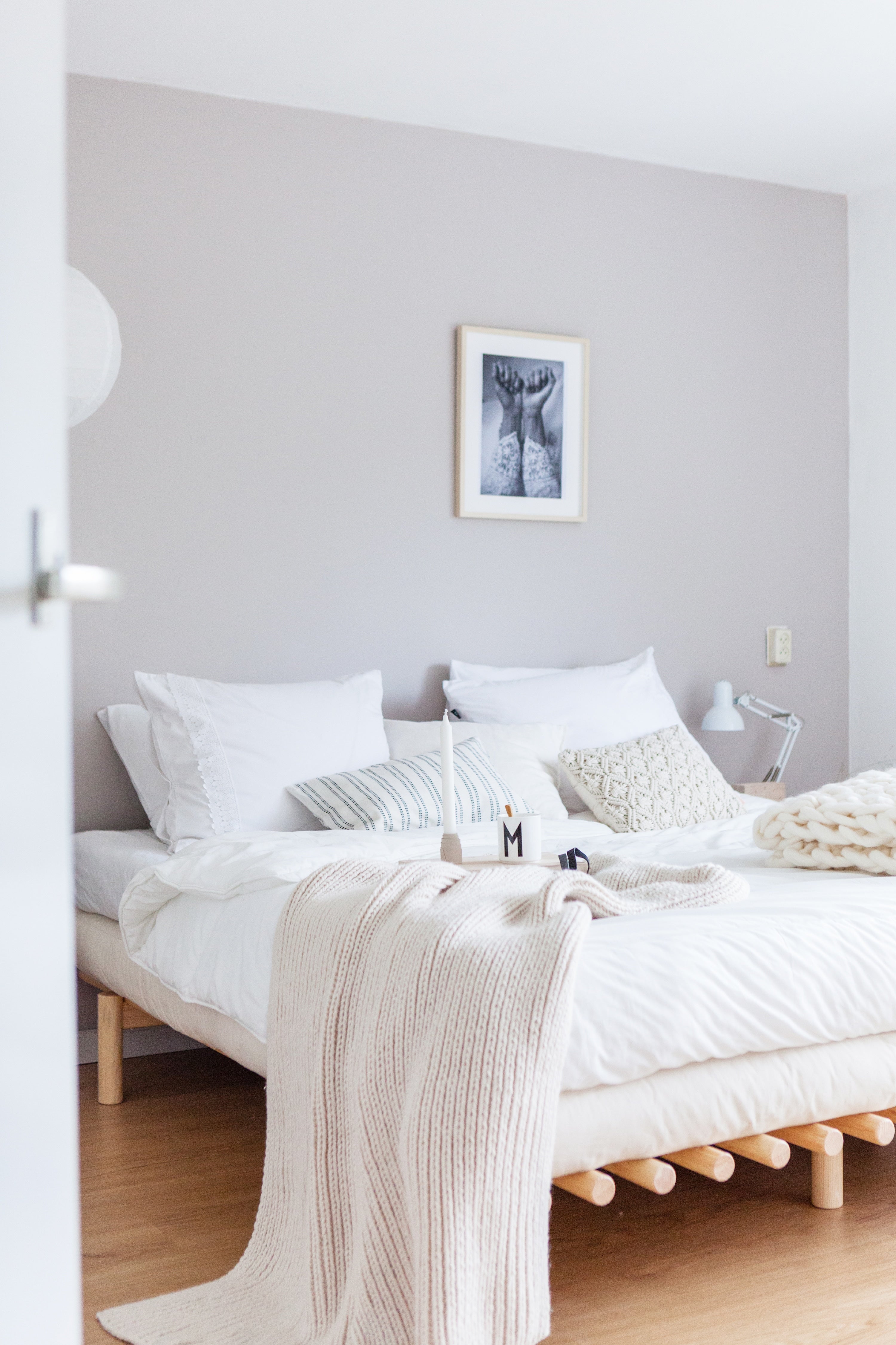 PACE BED CLEAR LACQUERED 140 X 200