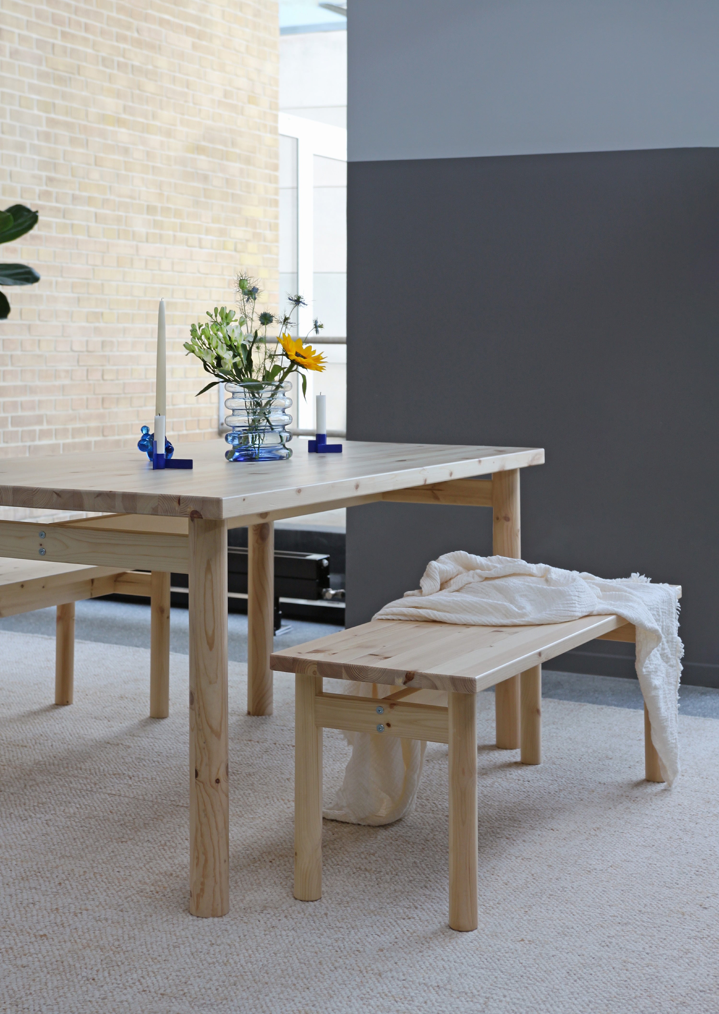 PACE BENCH CLEAR LACQUERED