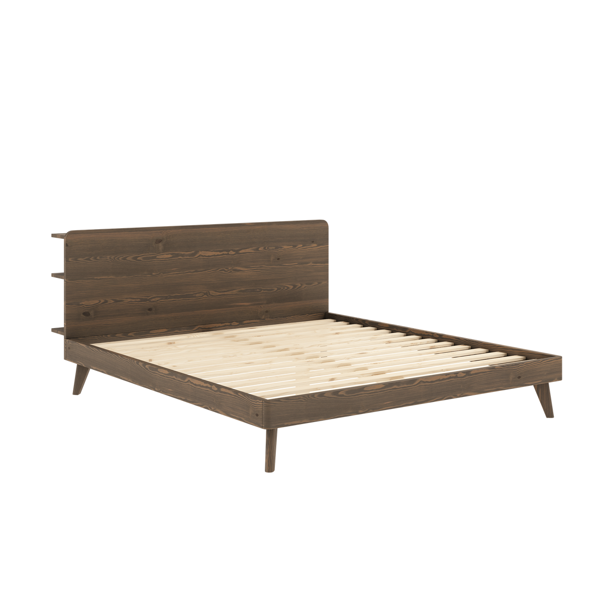 RETREAT BED CAROB BROWN 180 X 200