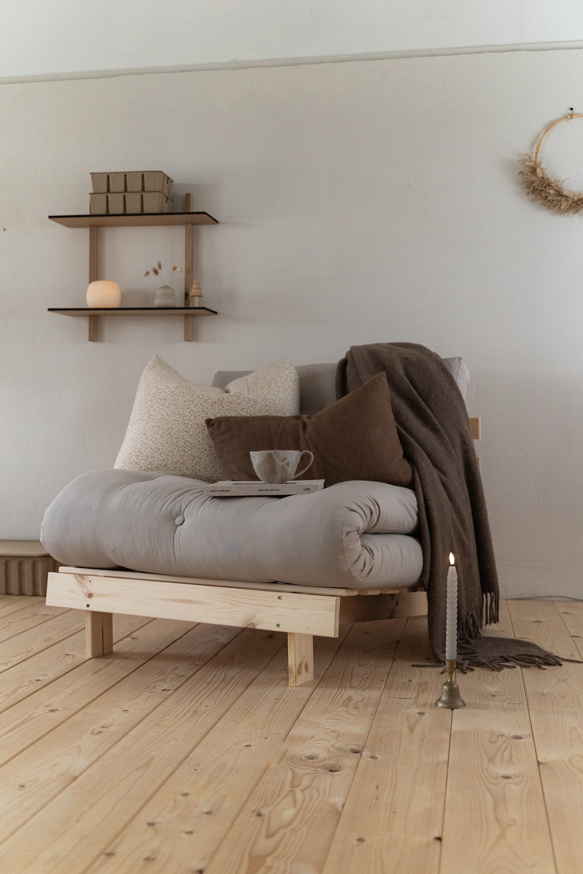 ROOTS RAW 90 X 200 W. ROOTS MATTRESS BEIGE 90 X 200