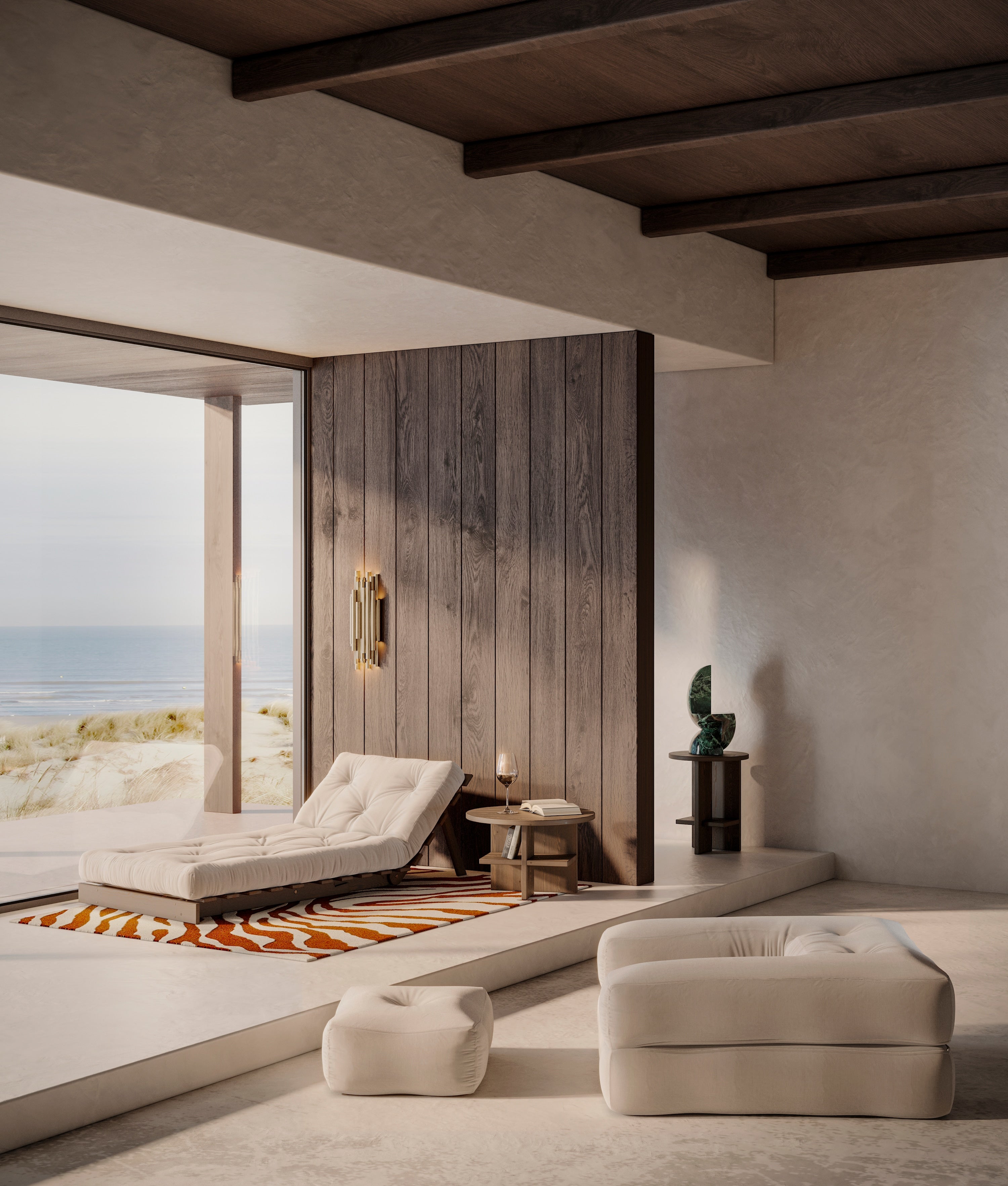 ROOTS CAROB BROWN 90 X 200 W. ROOTS MATTRESS NAVY 90 X 200