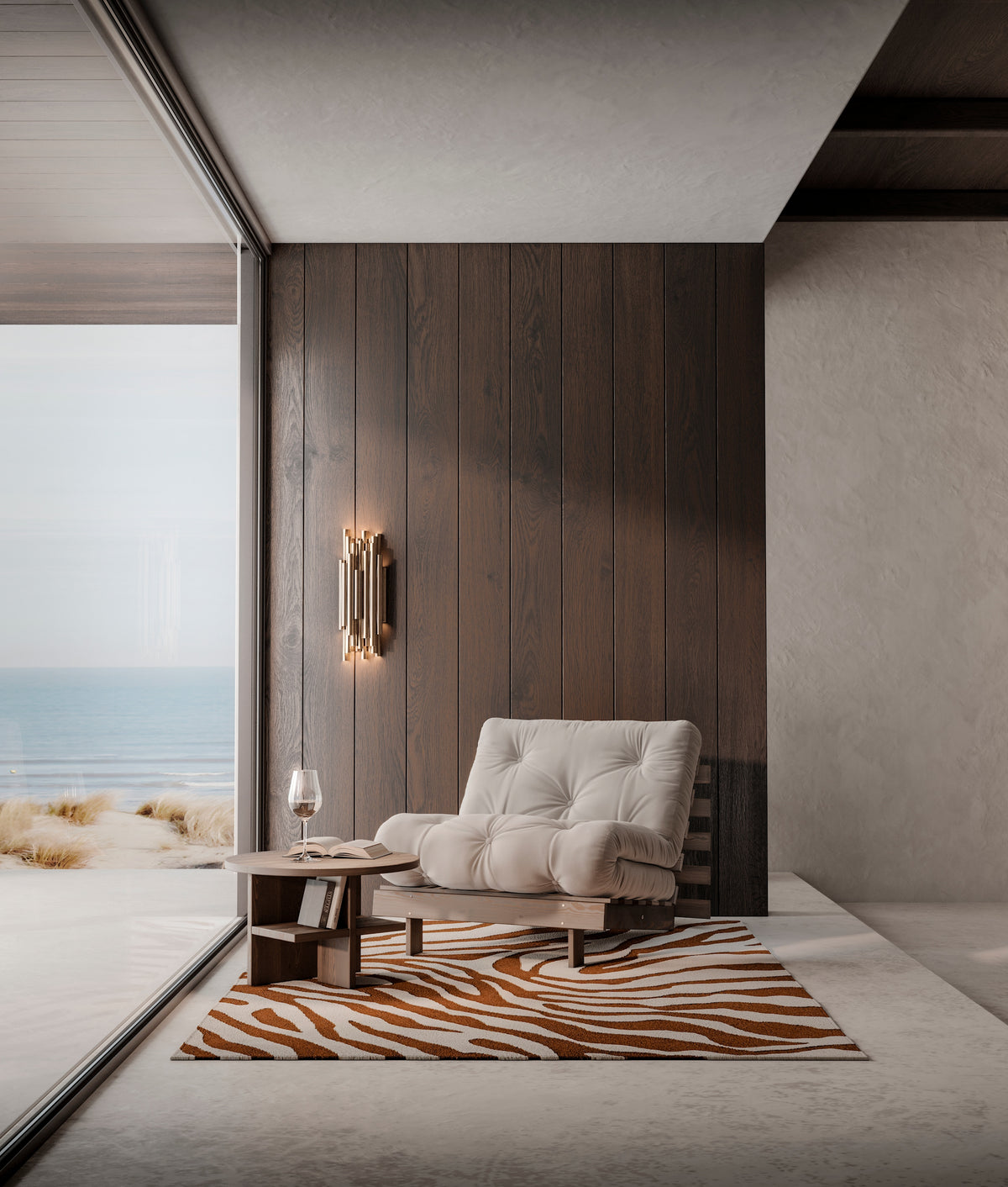 ROOTS CAROB BROWN 90 X 200 W. ROOTS MATTRESS BROWN 90 X 200