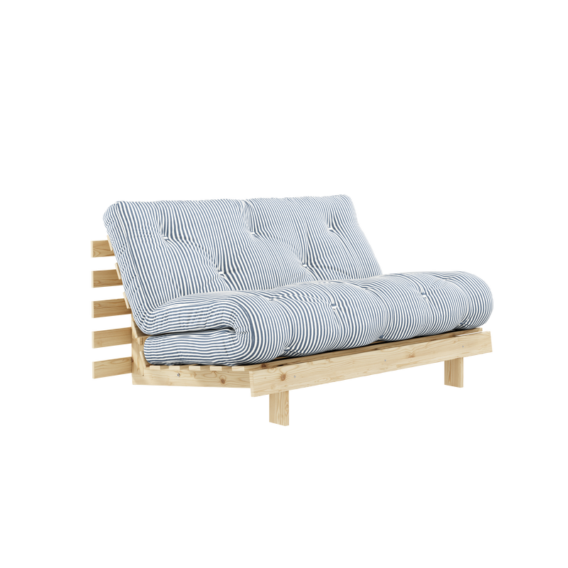 ROOTS RAW 140 X 200 W. ROOTS MATTRESS BEACH BLUE