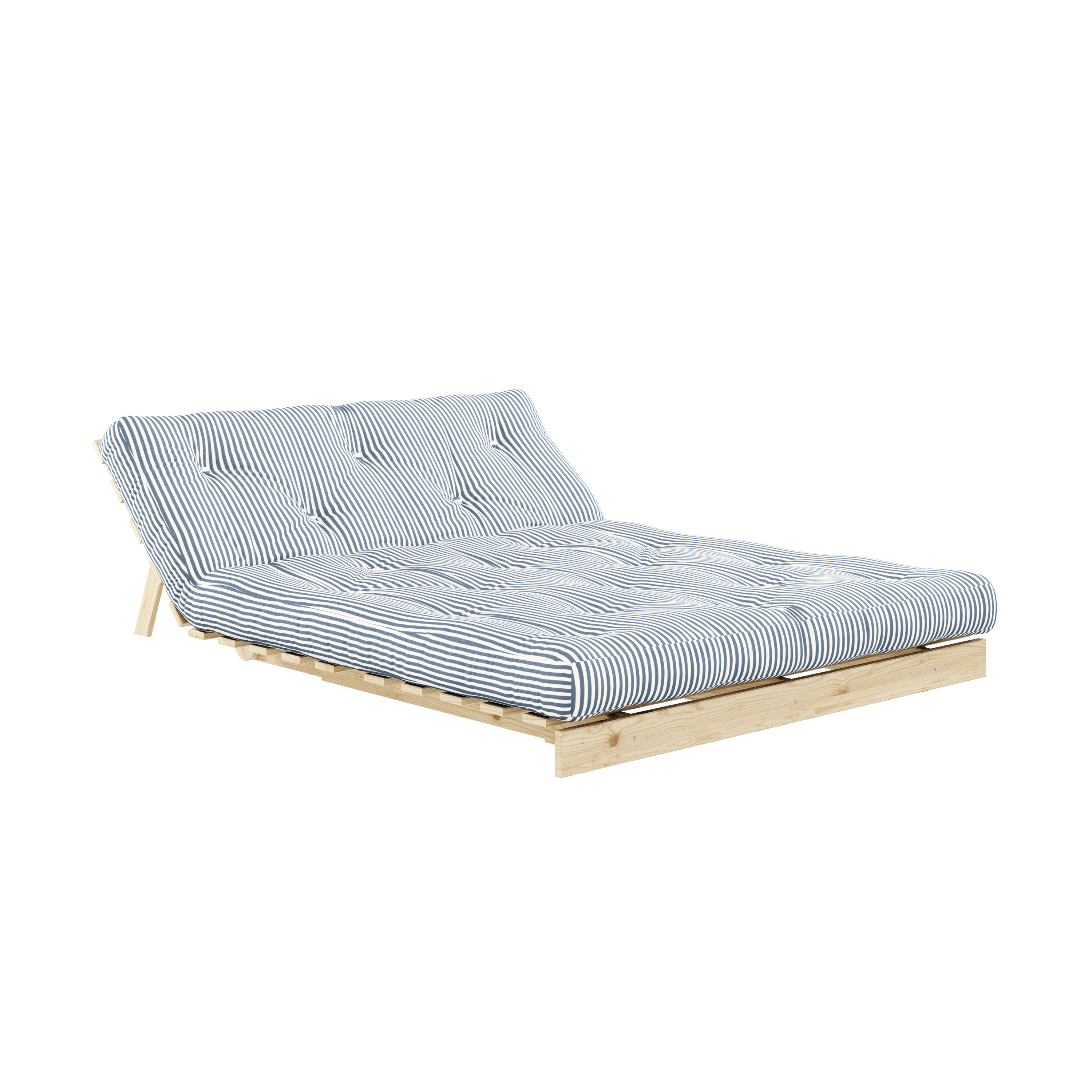 ROOTS RAW 140 X 200 W. ROOTS MATTRESS BEACH BLUE