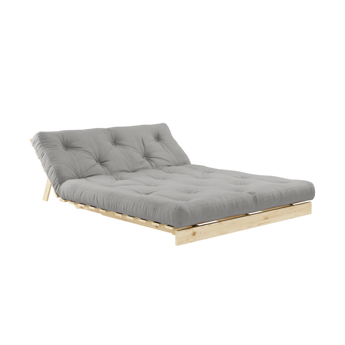 ROOTS RAW 140 X 200 W. ROOTS MATTRESS GREY