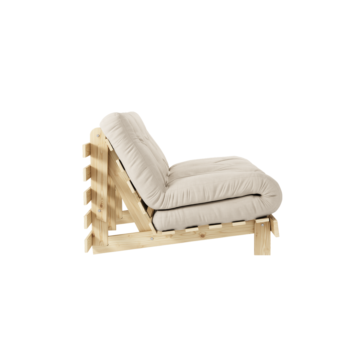 ROOTS RAW 140 X 200 W. ROOTS MATTRESS BEIGE