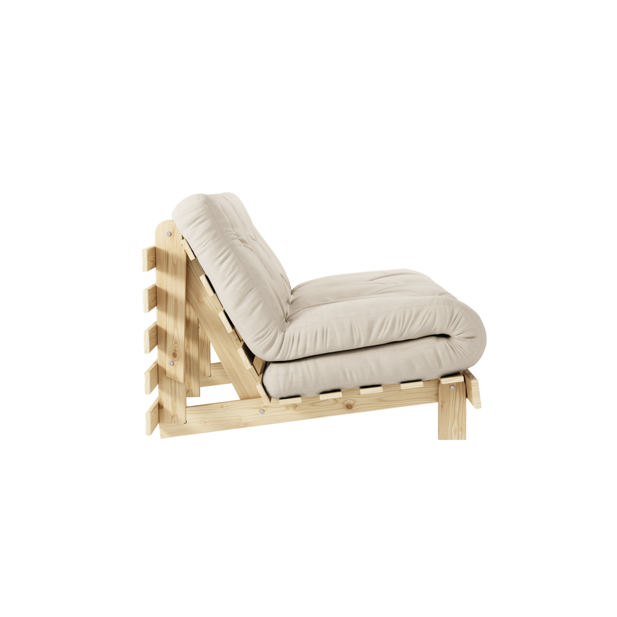 ROOTS RAW 140 X 200 W. ROOTS MATTRESS BEIGE