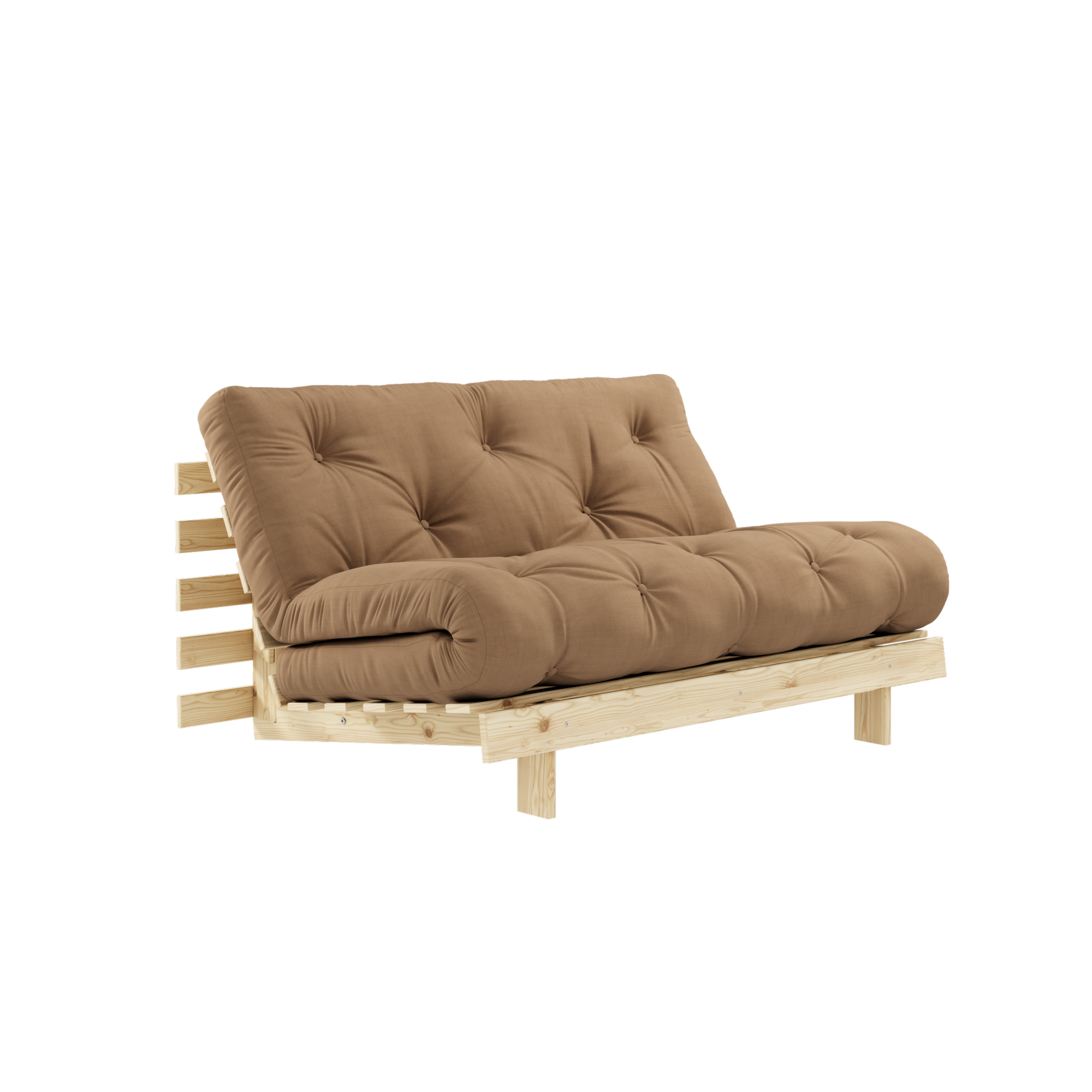 ROOTS RAW 140 X 200 W. ROOTS MATTRESS MOCCA