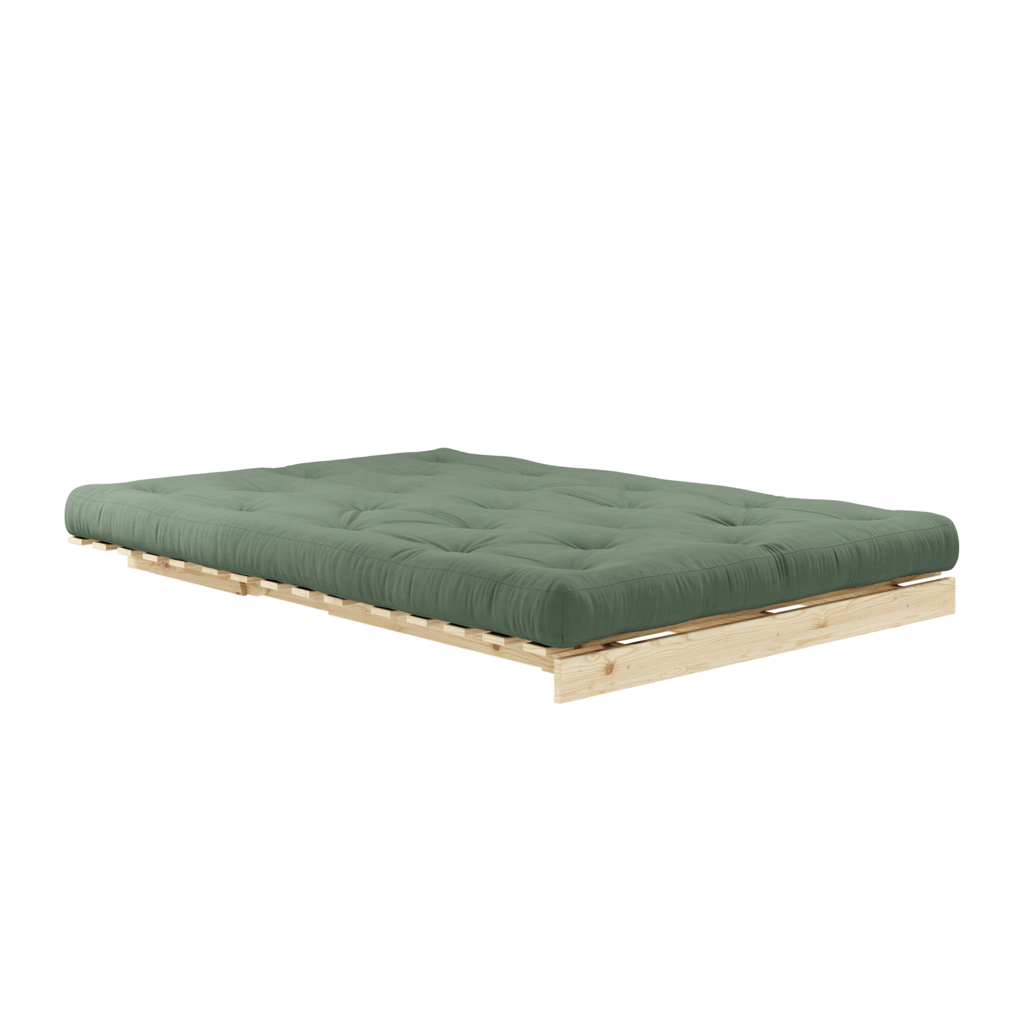 ROOTS RAW 140 X 200 W. ROOTS MATTRESS OLIVE GREEN