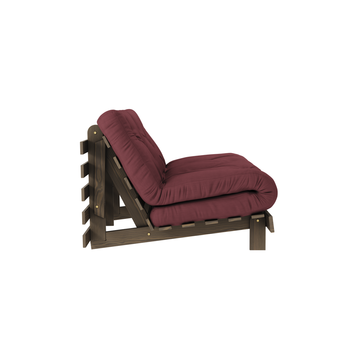 ROOTS CAROB BROWN 140 X 200 W. ROOTS MATTRESS BORDEAUX