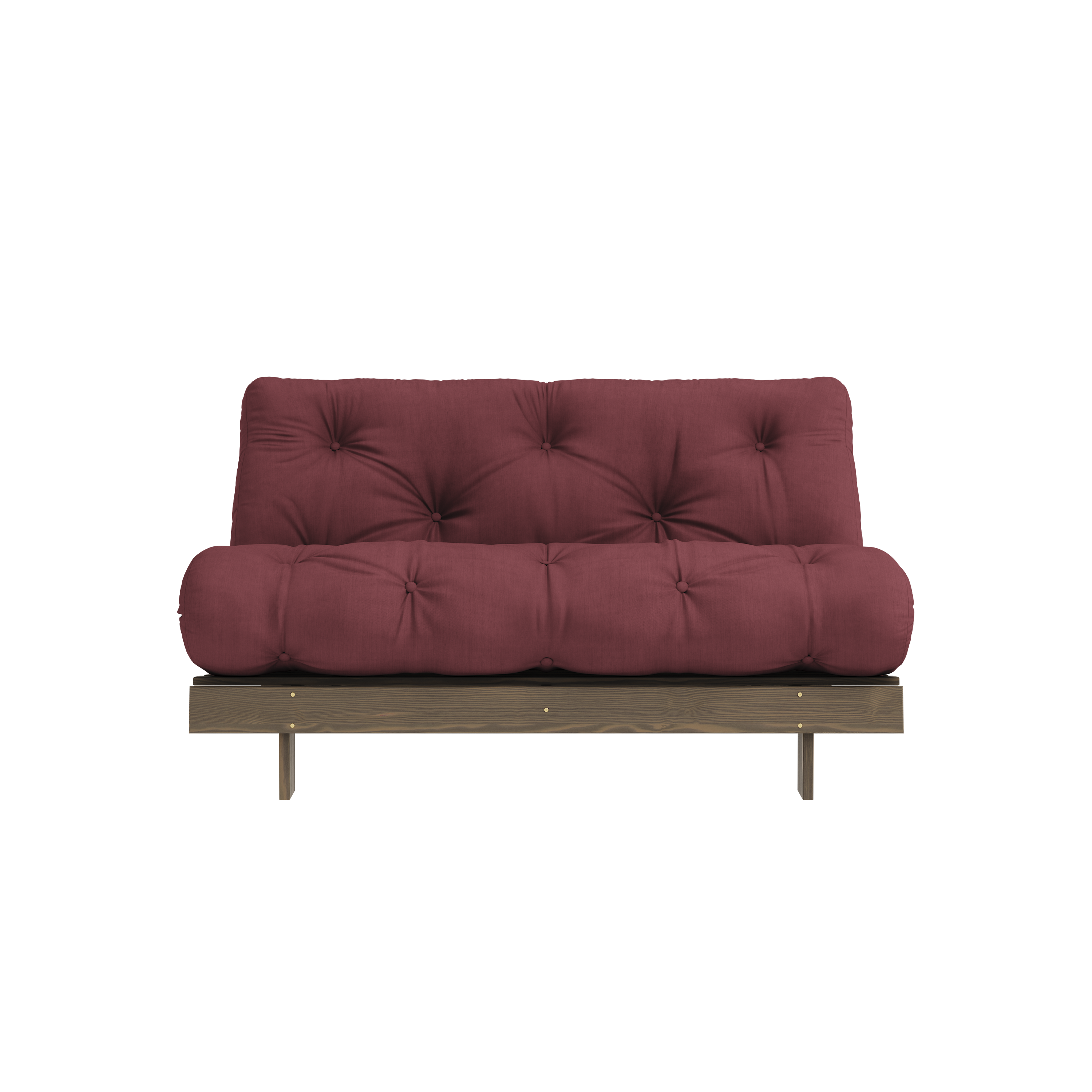 ROOTS CAROB BROWN 140 X 200 W. ROOTS MATTRESS BORDEAUX