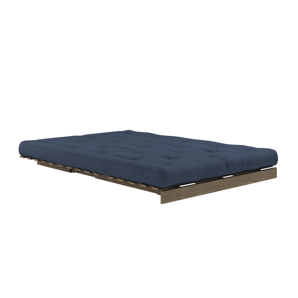 ROOTS CAROB BROWN 140 X 200 W. ROOTS MATTRESS NAVY