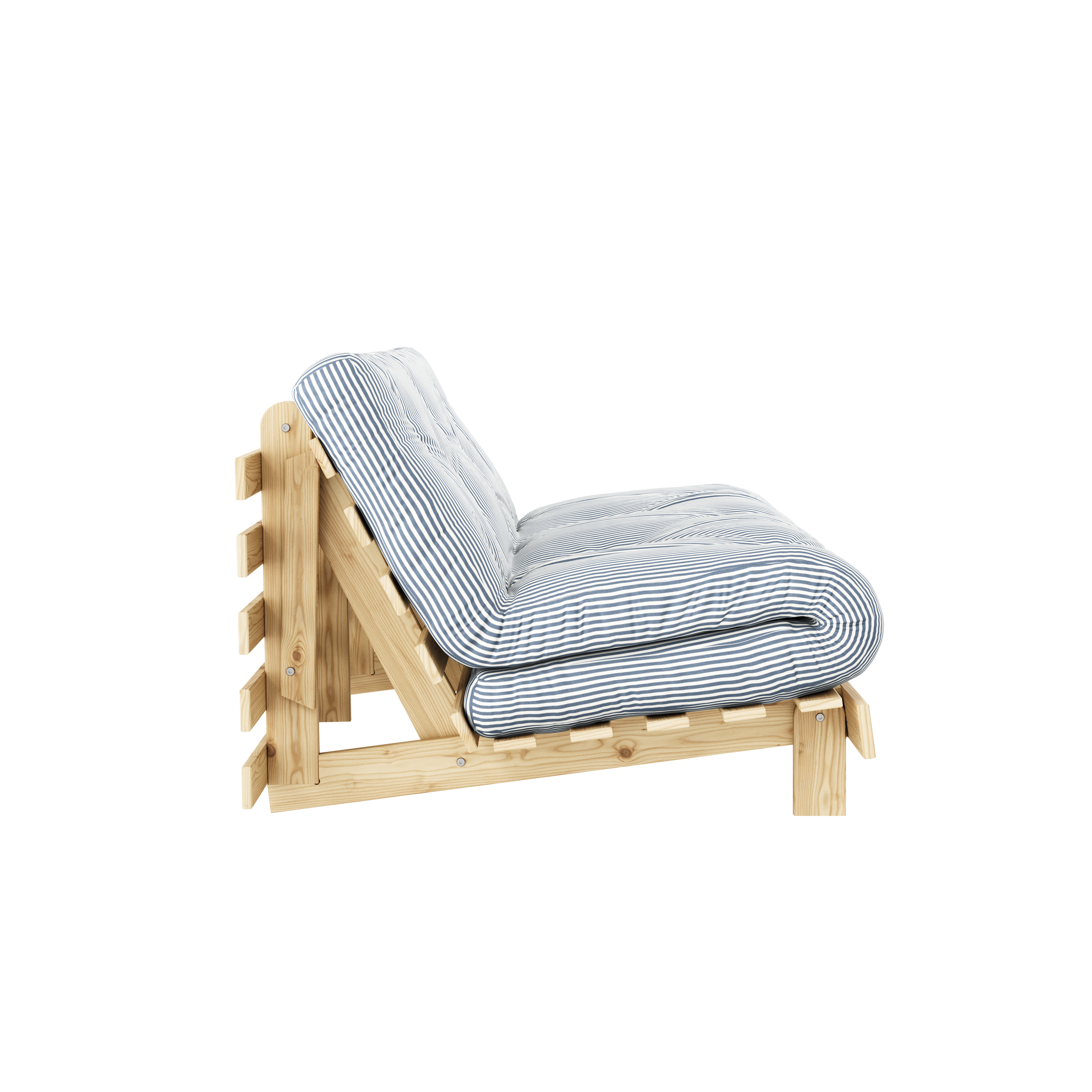 ROOTS RAW 160 X 200 W. ROOTS MATTRESS BEACH BLUE