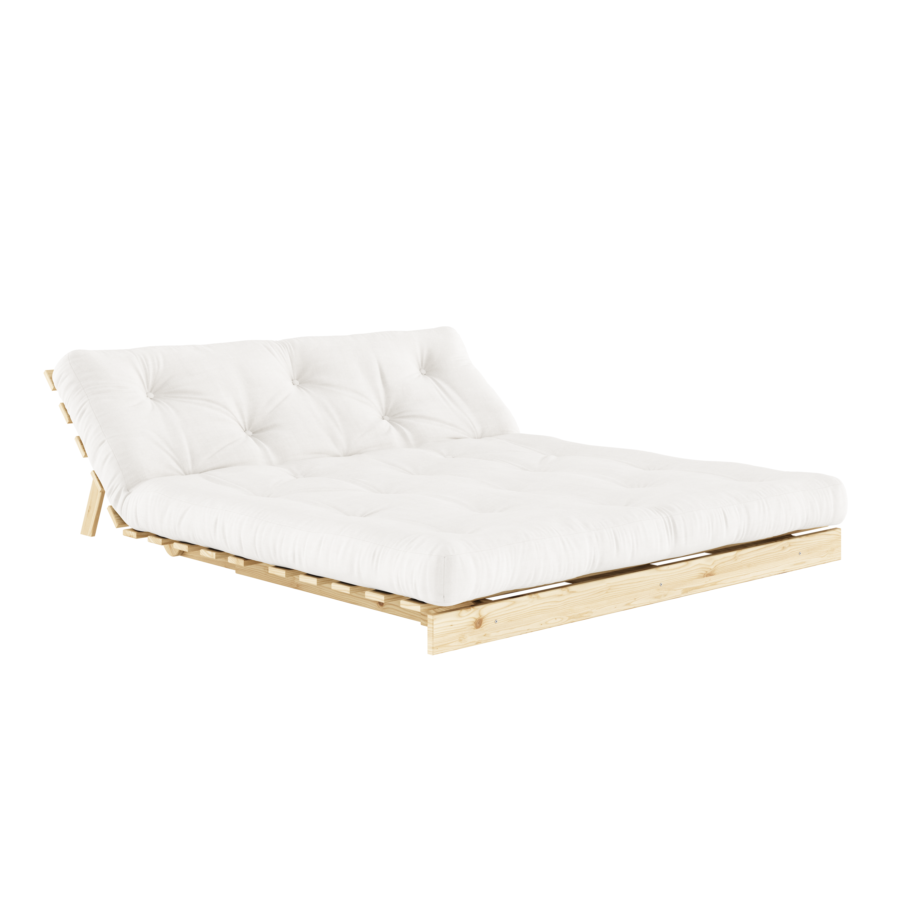 ROOTS RAW 160 X 200 W. ROOTS MATTRESS NATURAL