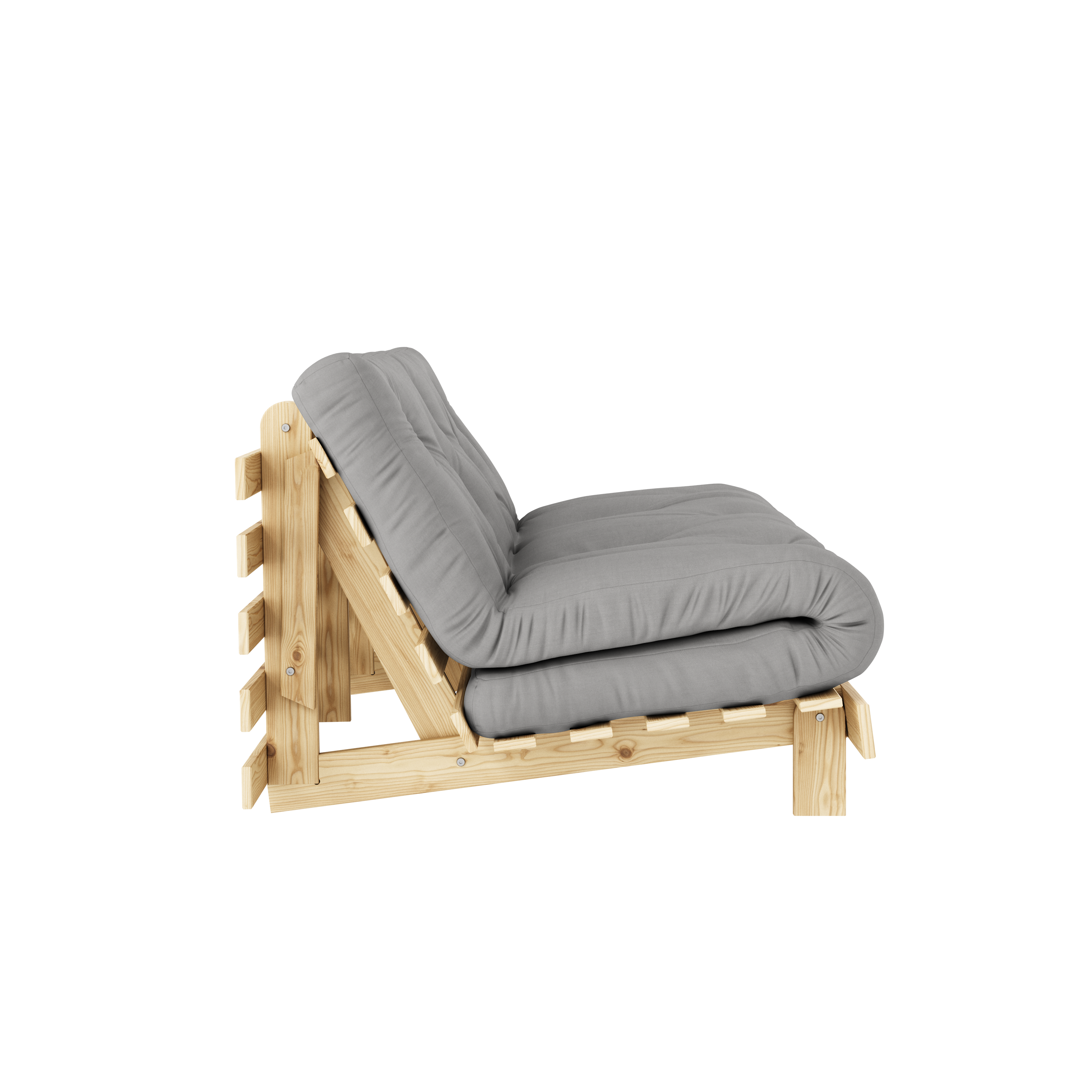 ROOTS RAW 160 X 200 W. ROOTS MATTRESS GREY