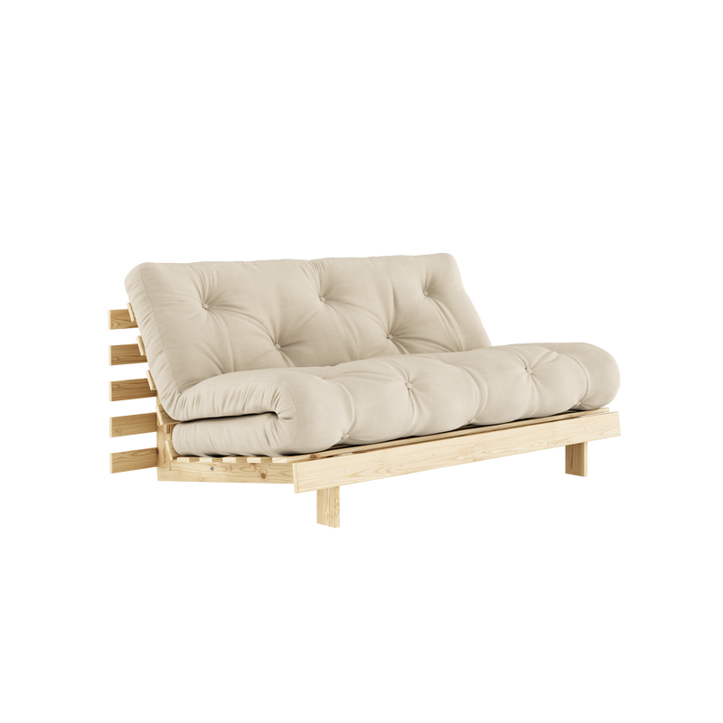 ROOTS RAW 160 X 200 W. ROOTS MATTRESS BEIGE