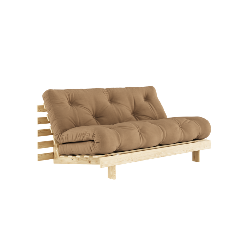 ROOTS RAW 160 X 200 W. ROOTS MATTRESS MOCCA