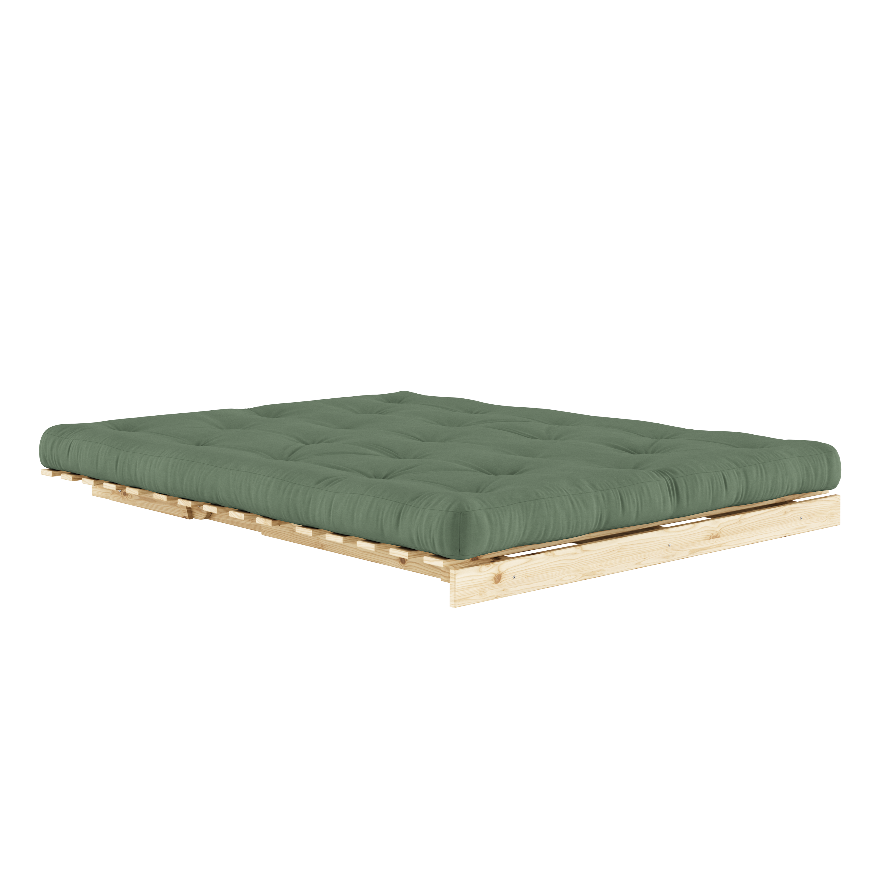 ROOTS RAW 160 X 200 W. ROOTS MATTRESS OLIVE GREEN