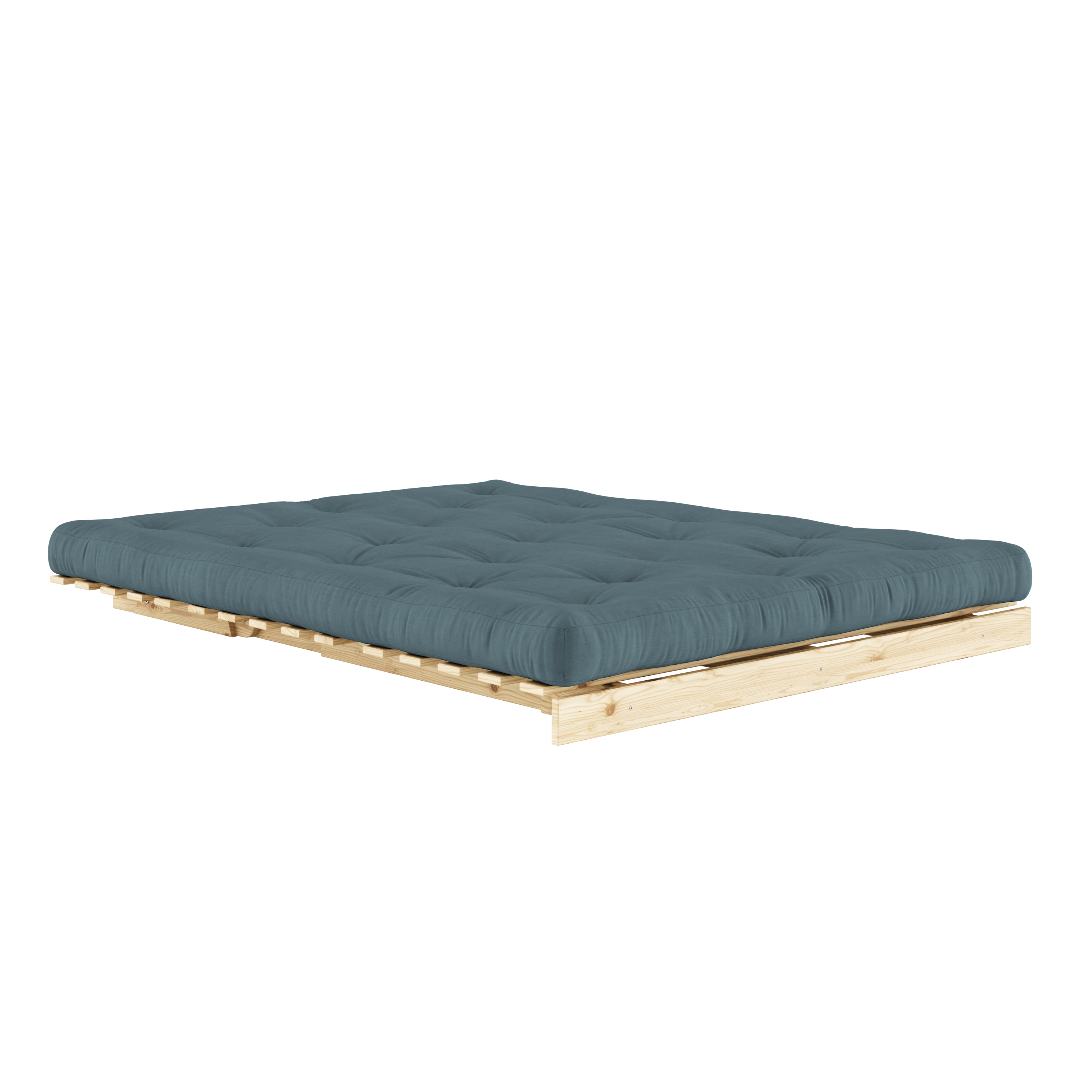 ROOTS RAW 160 X 200 W. ROOTS MATTRESS PETROL BLUE