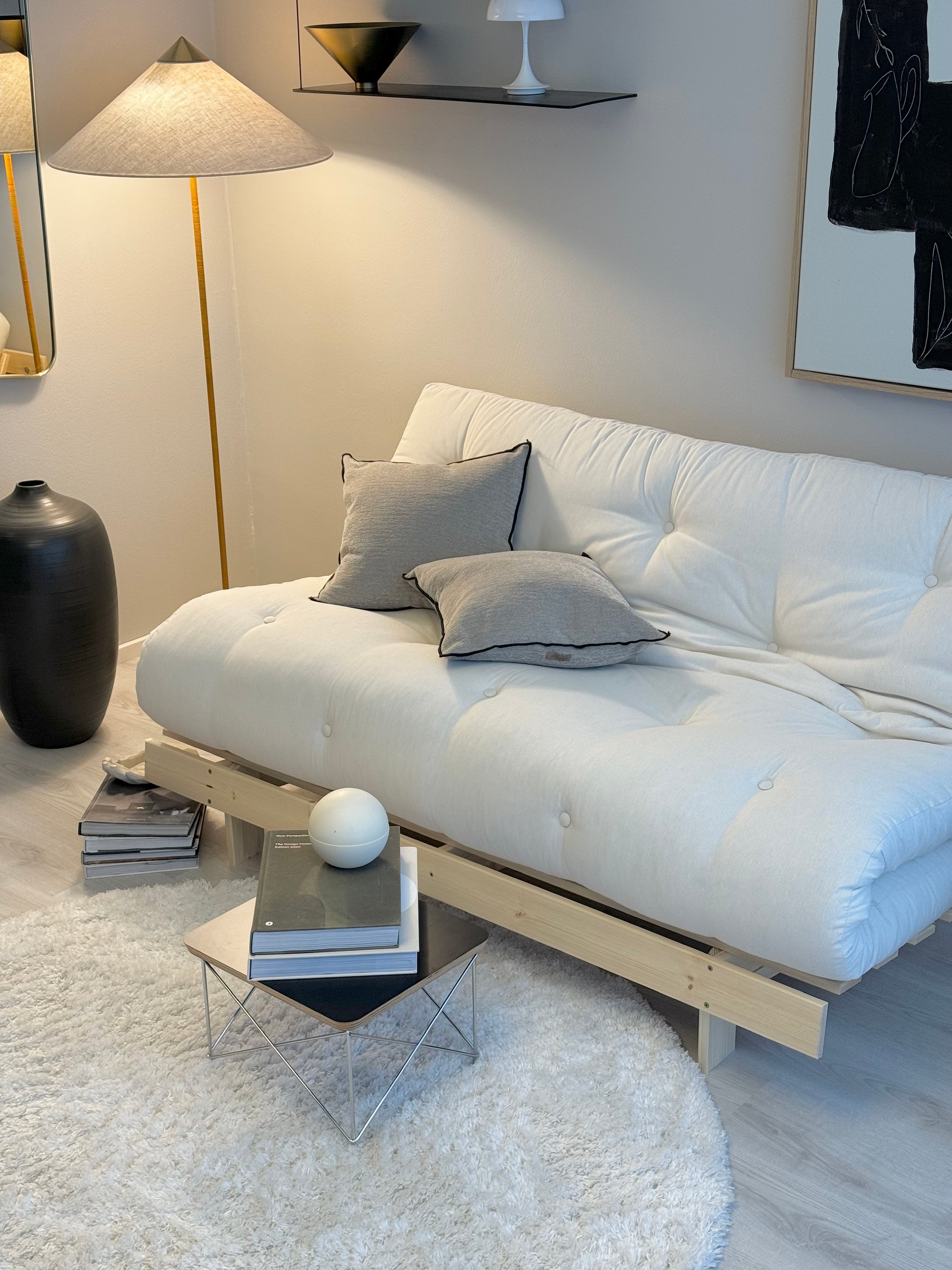 ROOTS RAW 160 X 200 W. ROOTS MATTRESS MOCCA