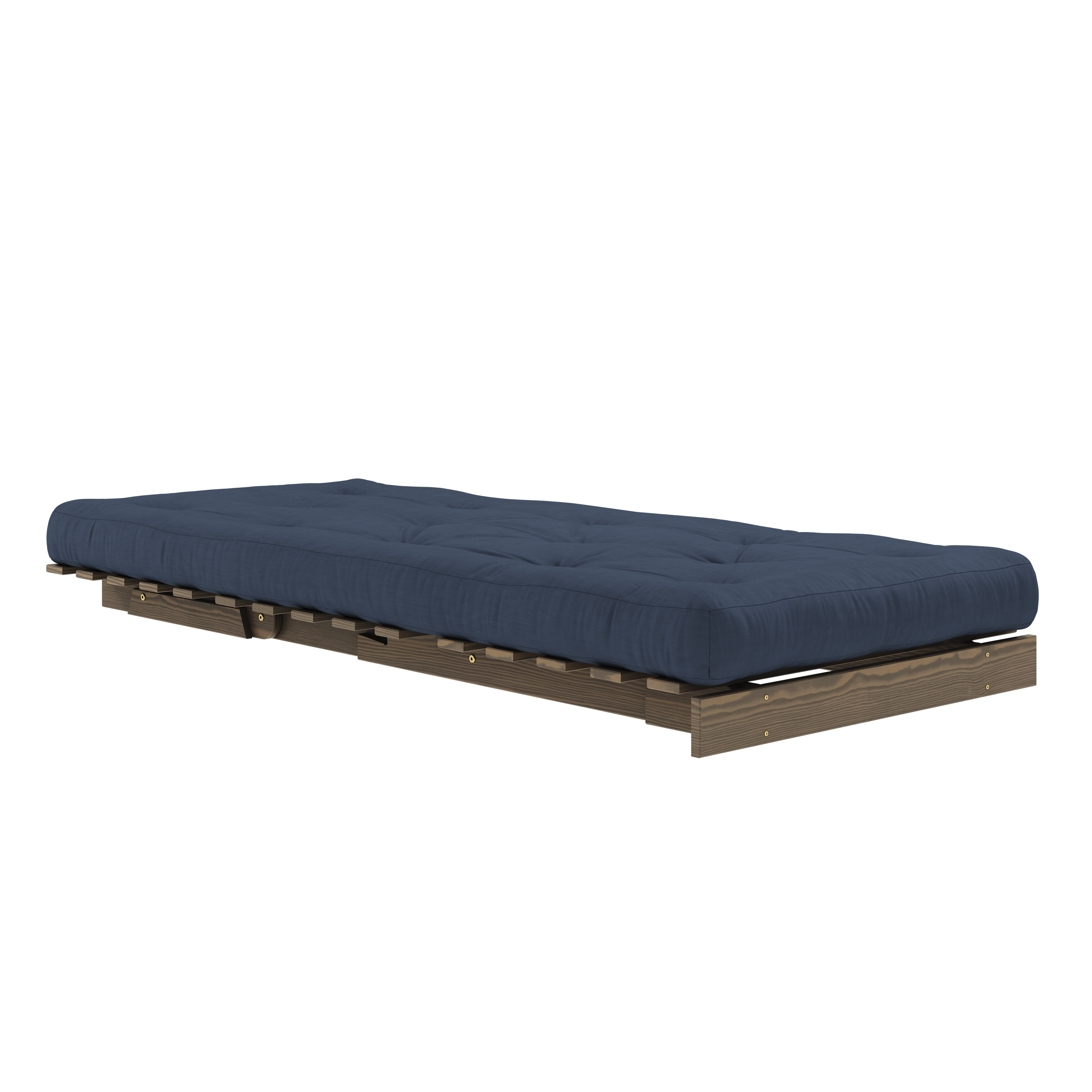 ROOTS CAROB BROWN 90 X 200 W. ROOTS MATTRESS NAVY 90 X 200
