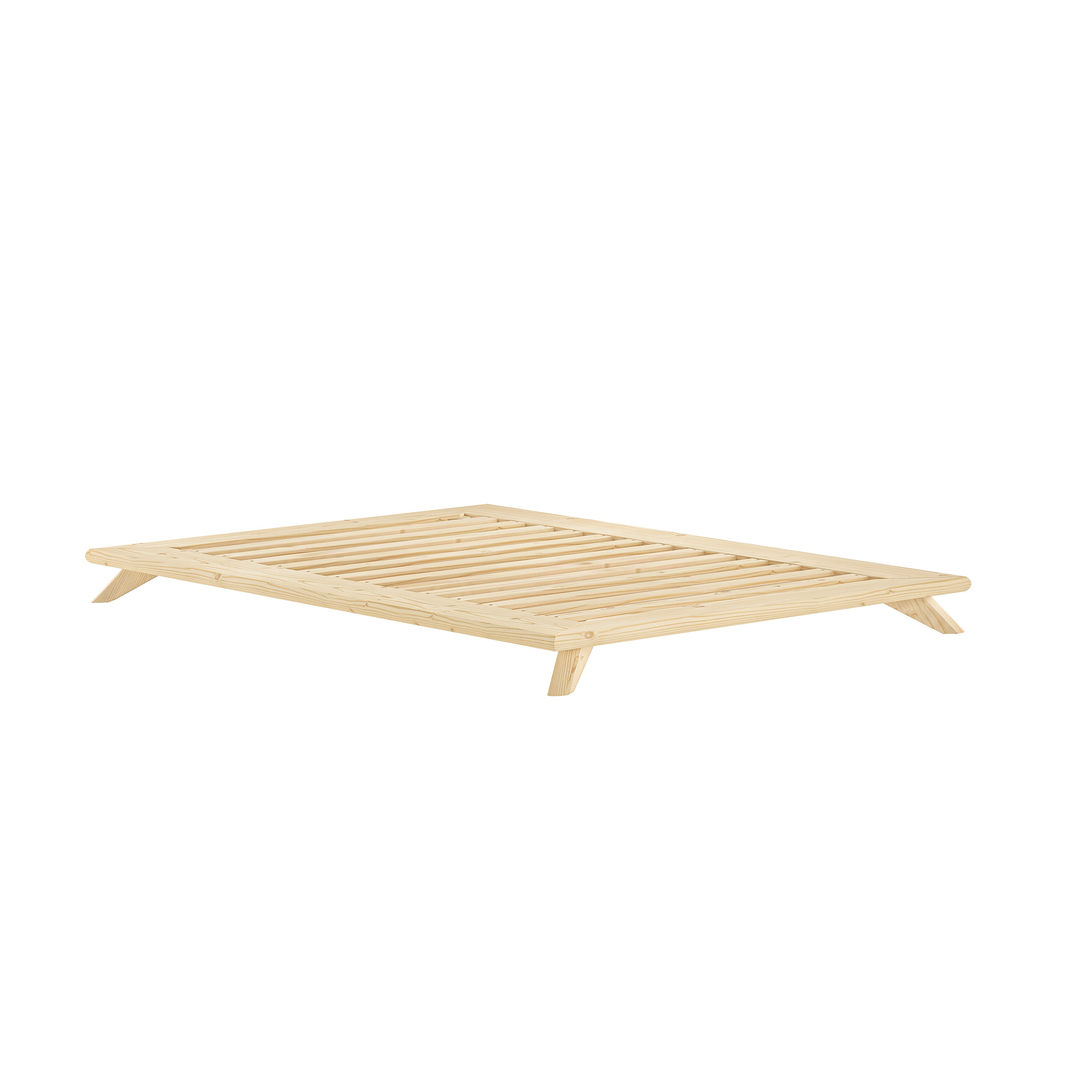 SENZA BED CLEAR LACQUERED 180 X 200