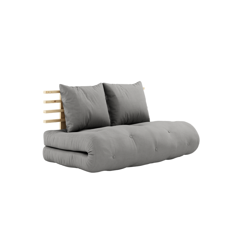 ENSEMBLE VERNIS CLAIR SHIN SANO AVEC MATELAS SHIN SANO GRIS MAT