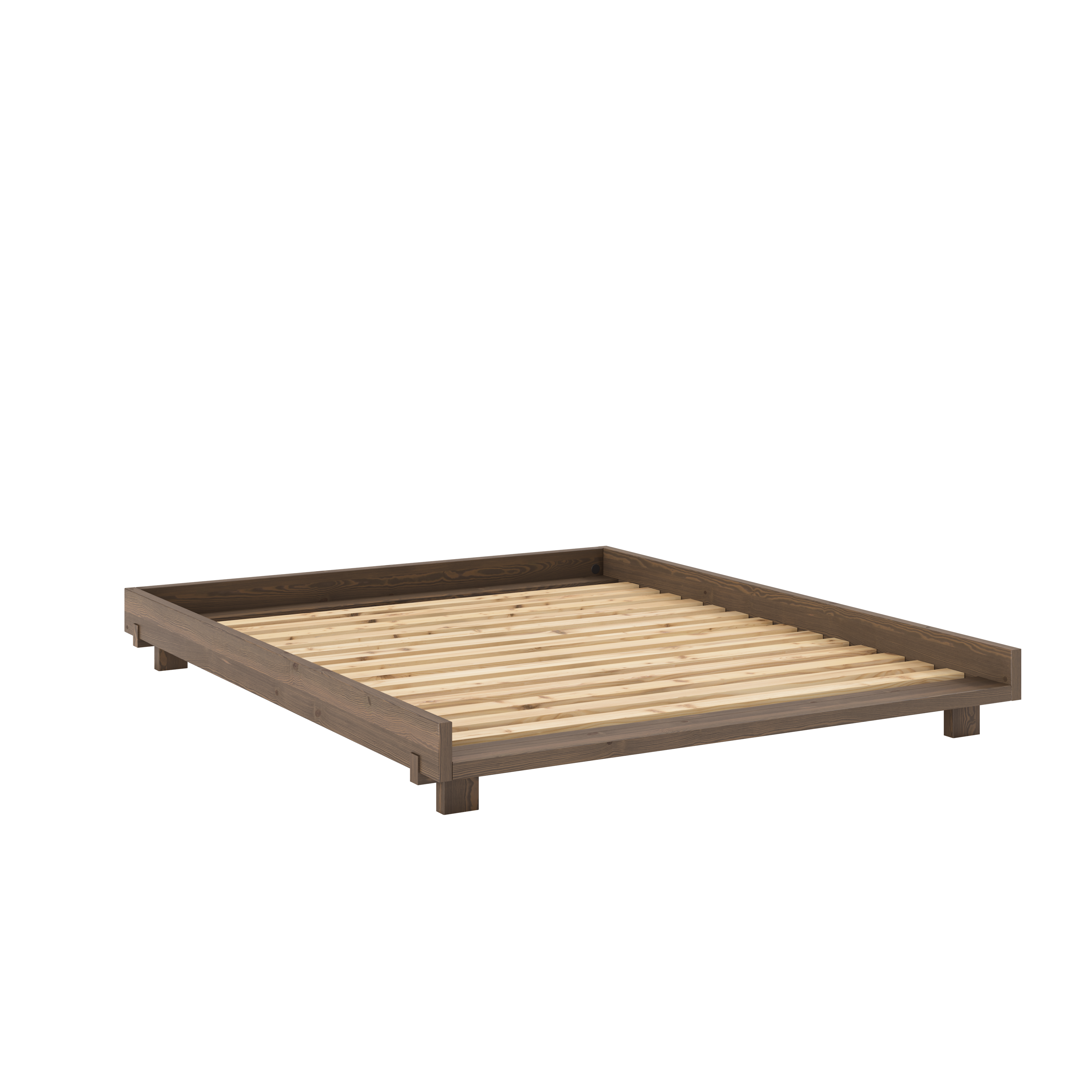 SOCIAL BED CAROB BROWN 160 X 200