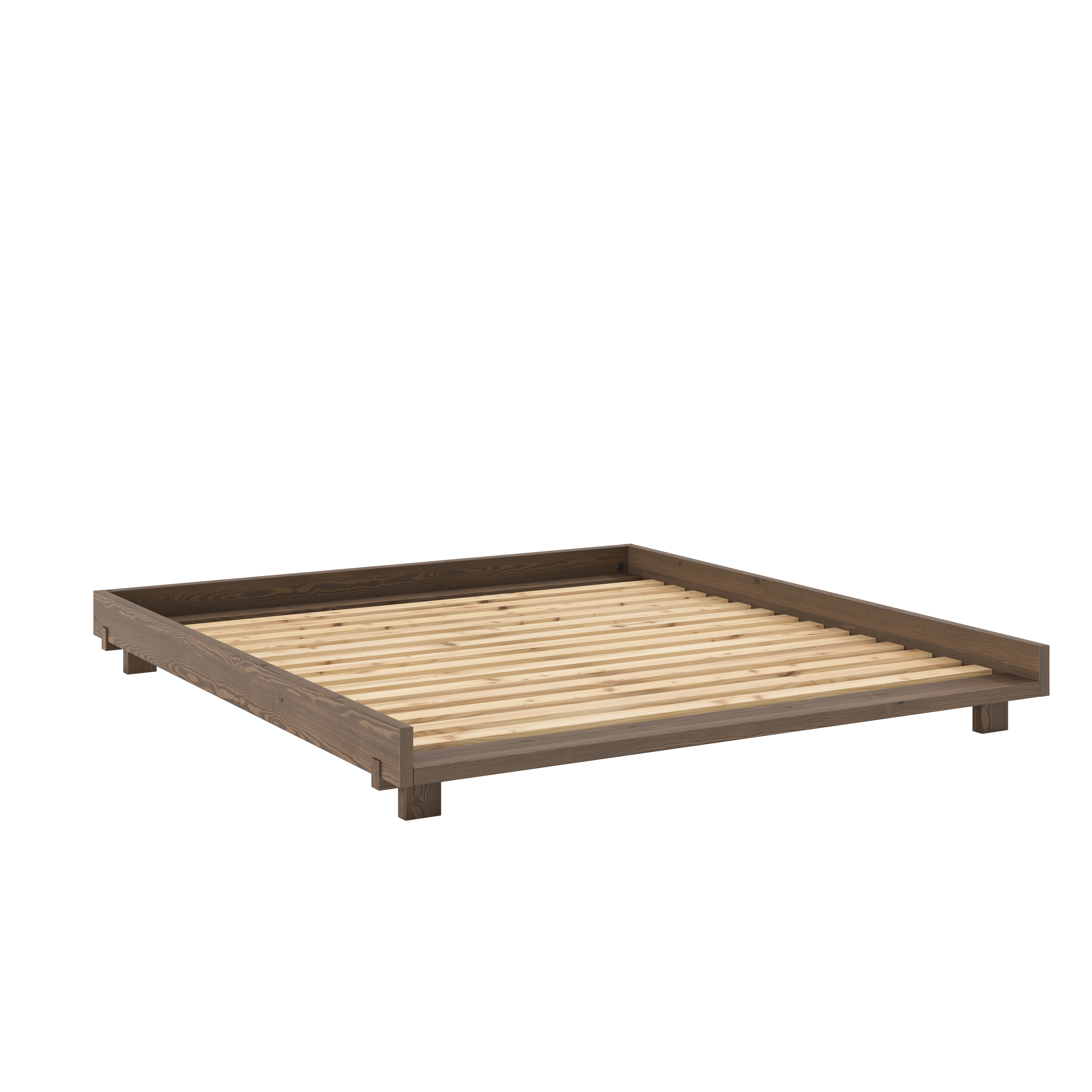 SOCIAL BED CAROB BROWN 180 X 200