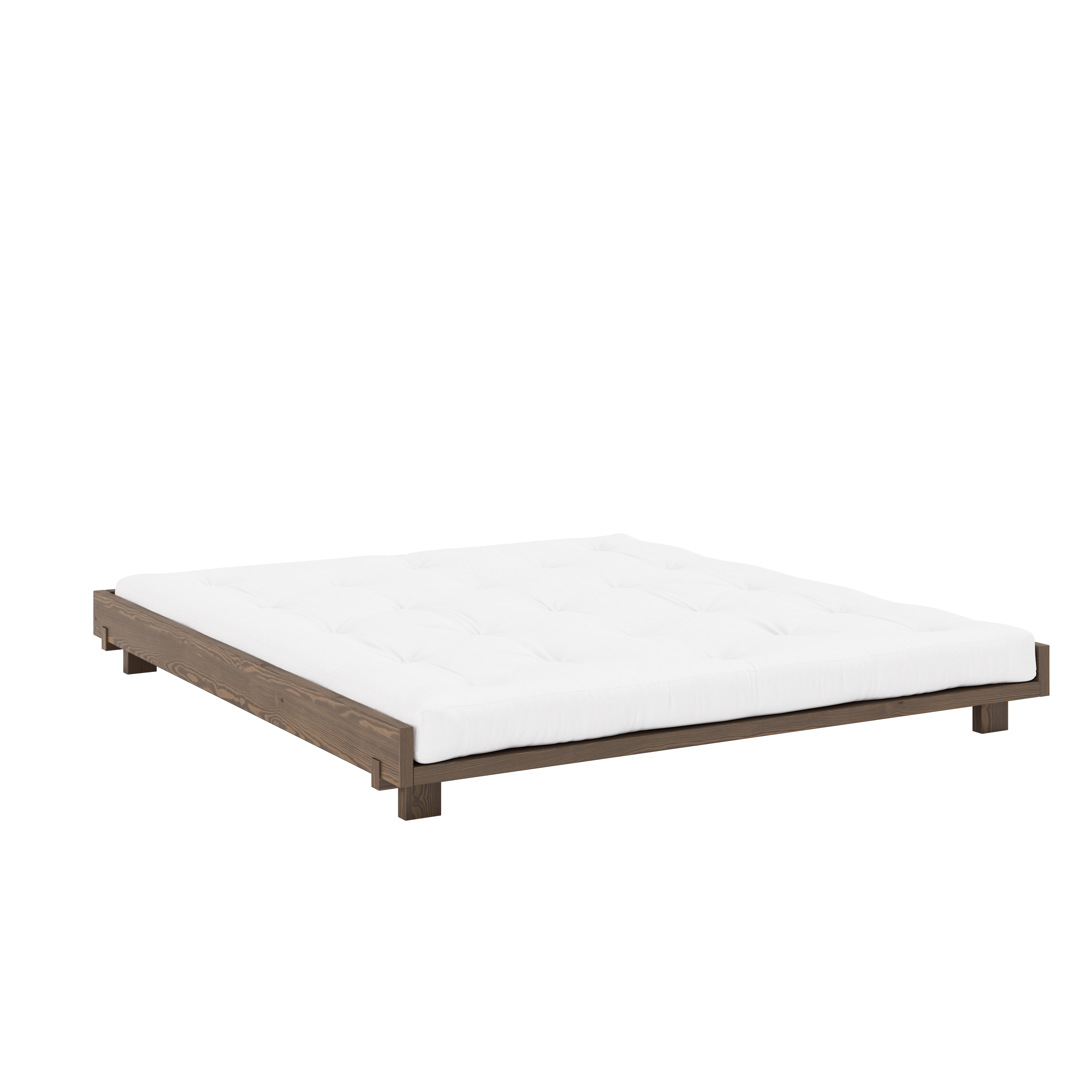 SOCIAL BED CAROB BROWN 180 X 200