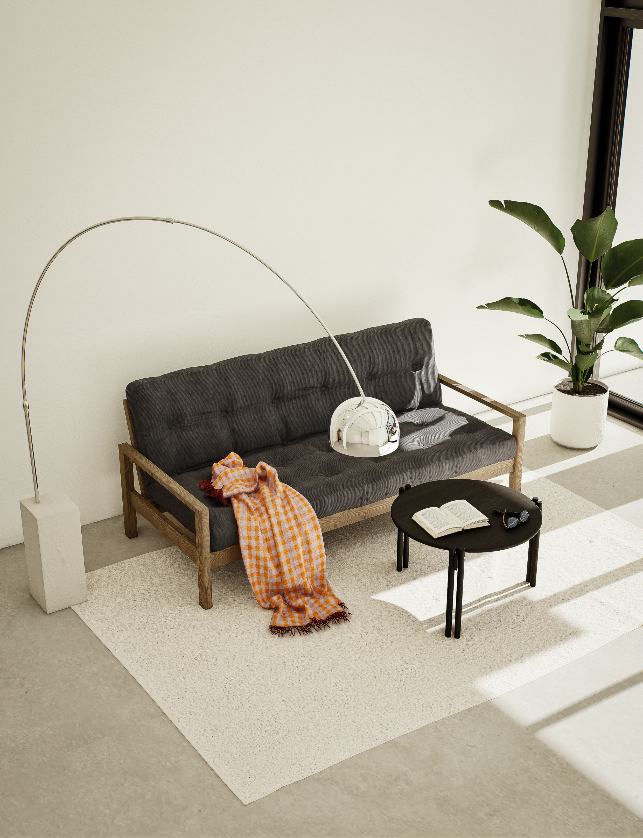 STICKS TABLE HIGH BLACK NIGHT