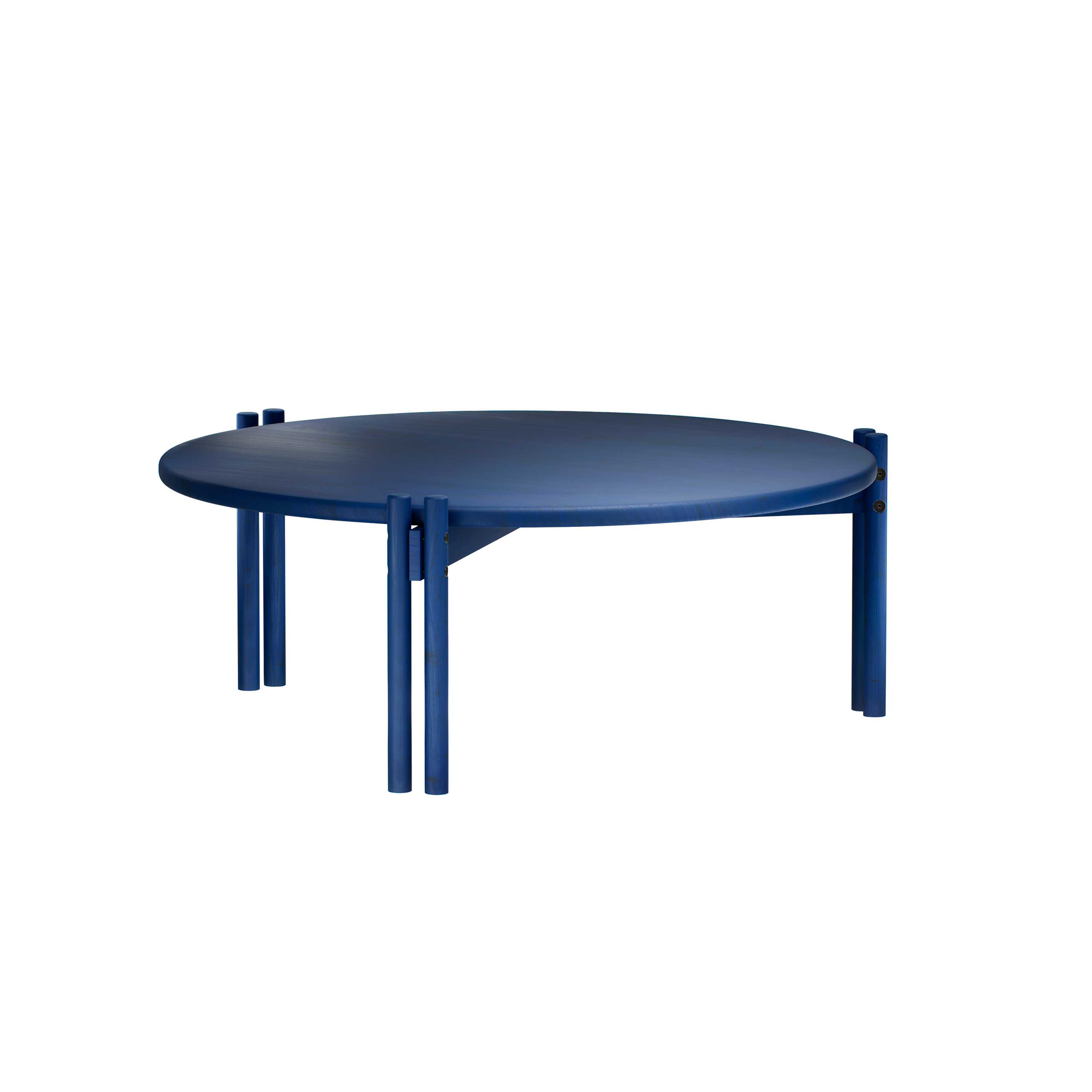 STICKS TABLE LOW COBALT BLUE