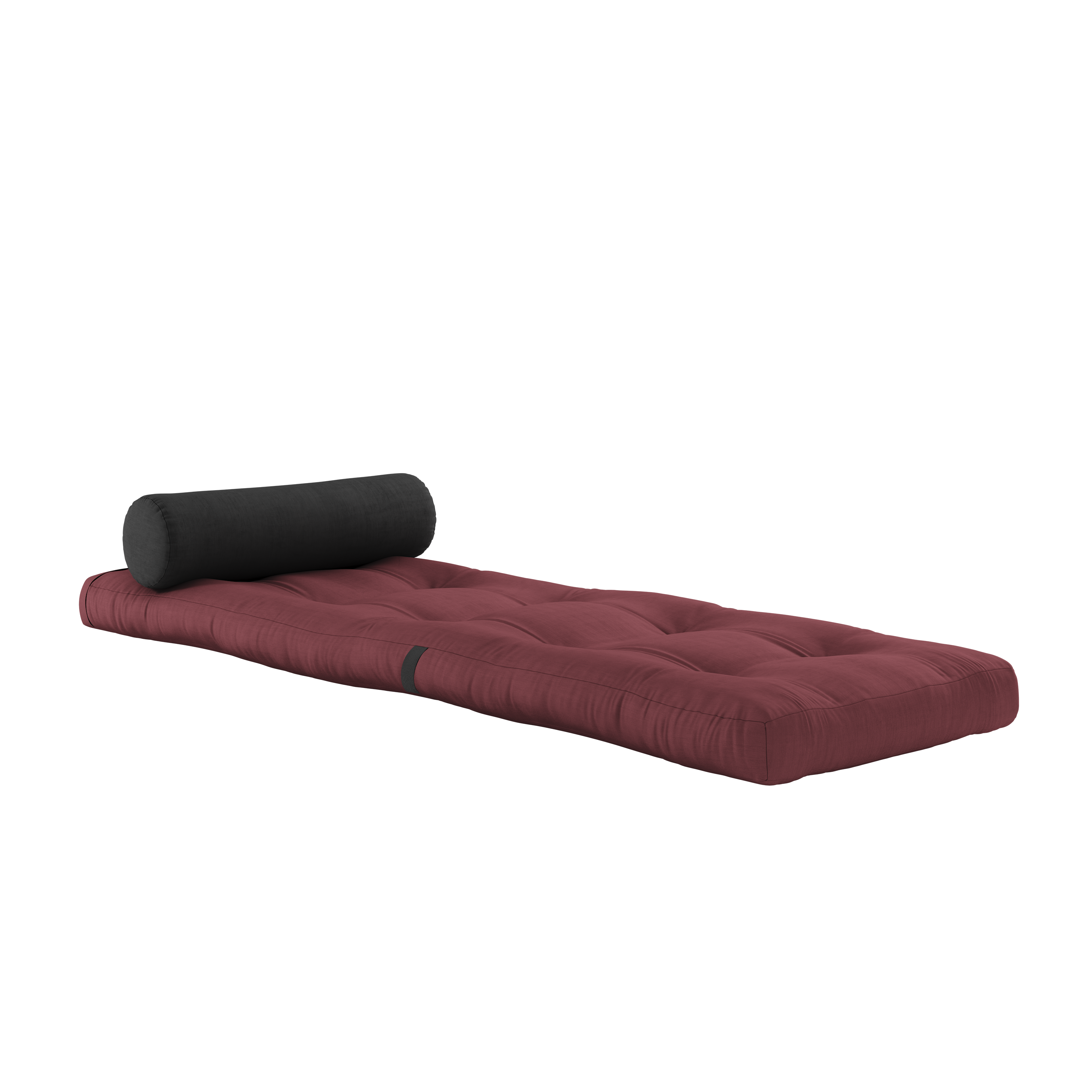 WRAP BORDEAUX W. 1 CUSHION DARK GREY