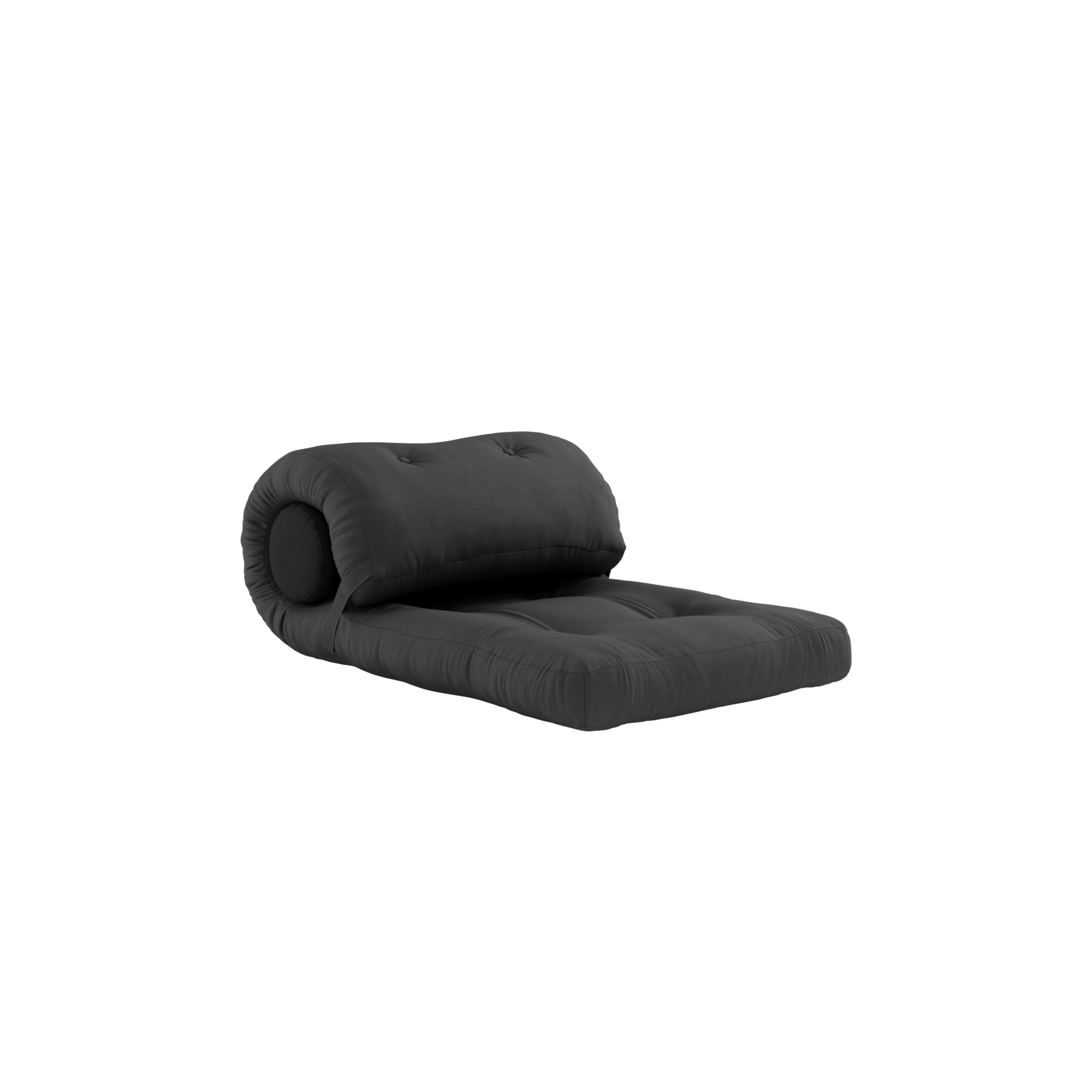 WRAP DARK GREY W. 1 CUSHION DARK GREY