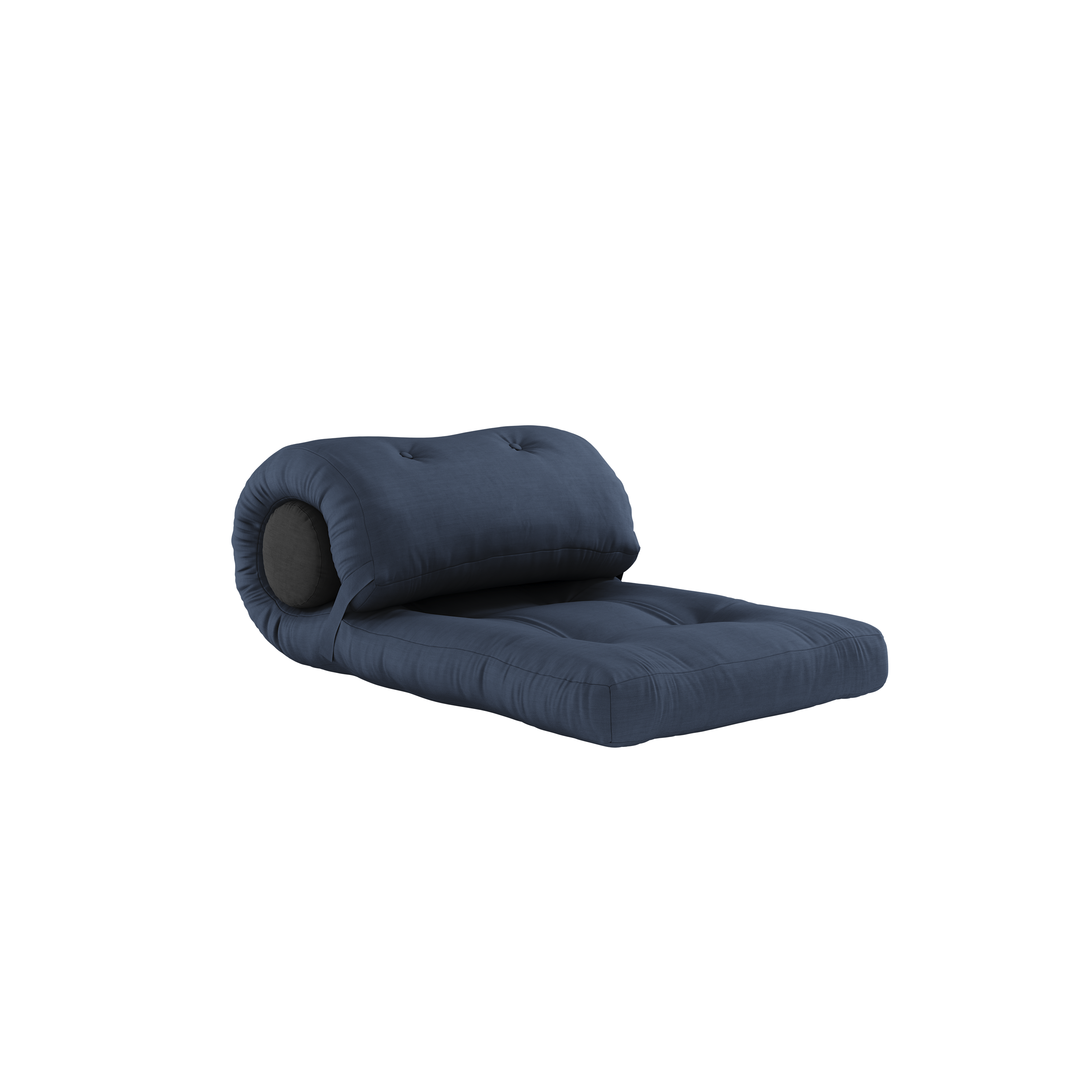 WRAP NAVY W. 1 CUSHION DARK GREY